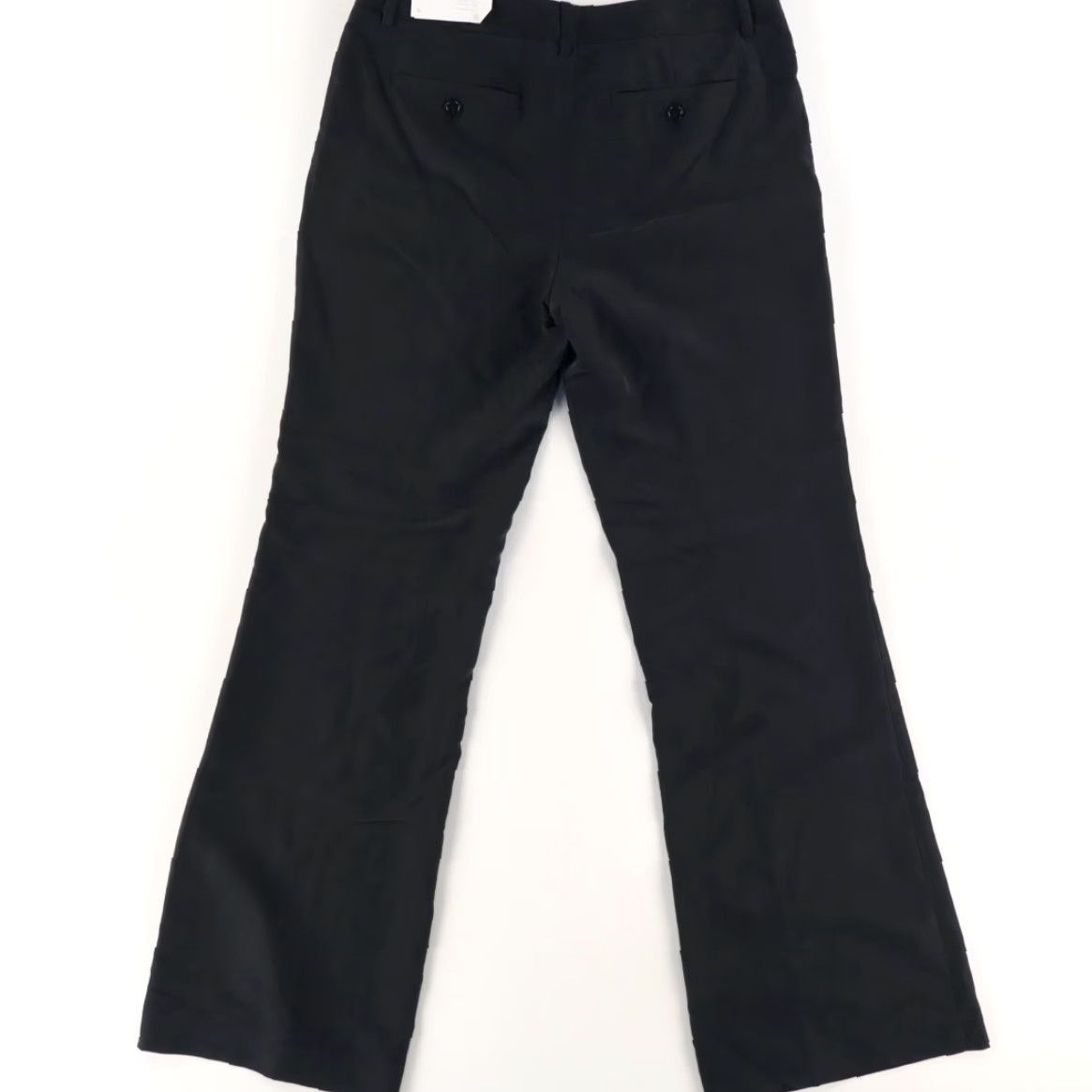 Loft Loft Marisa Low Rise Modal Microfiber Chino Pants Black Women's 6 Size 28" / US 6 / IT 42 - 4 Thumbnail