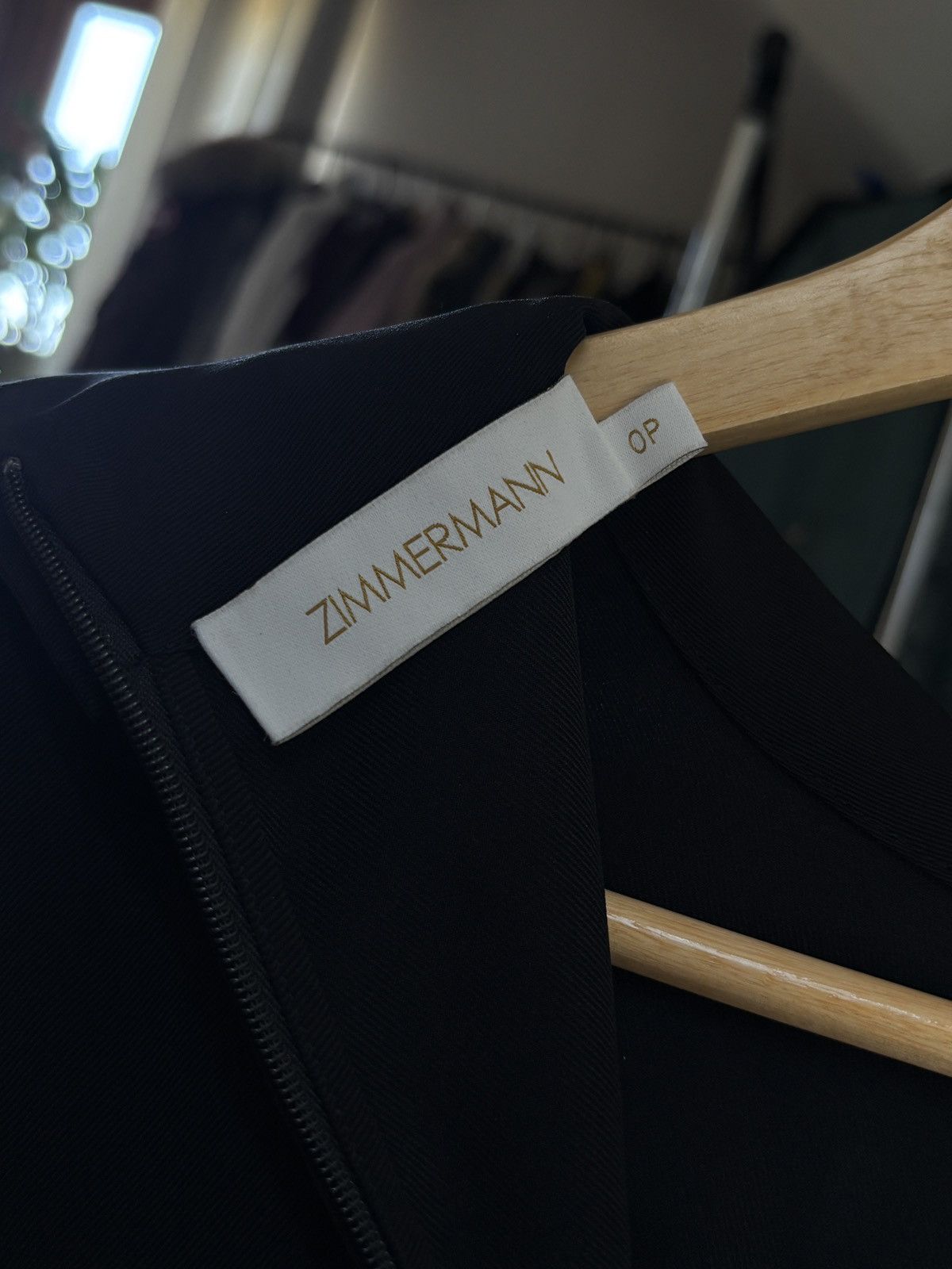 Zimmermann Zimmermann Black Minimalist Elegant Sexy Avant Garde Dress Size XS / US 0-2 / IT 36-38 - 9 Thumbnail