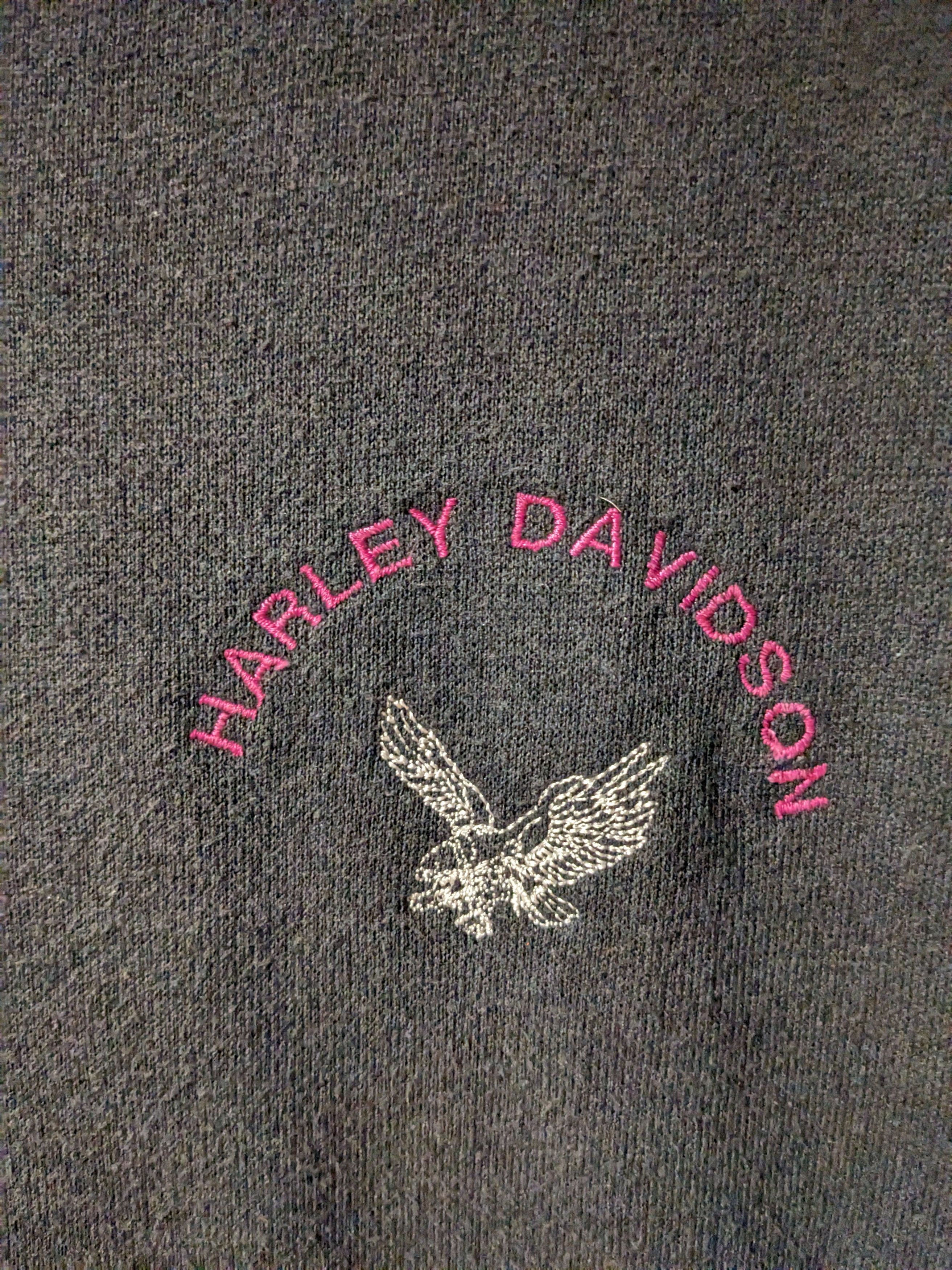 Harley Davidson × Vintage Vintage 90s Harley Davidson Motorcycle Logo Sweatshirt Size US M / EU 48-50 / 2 - 2 Thumbnail