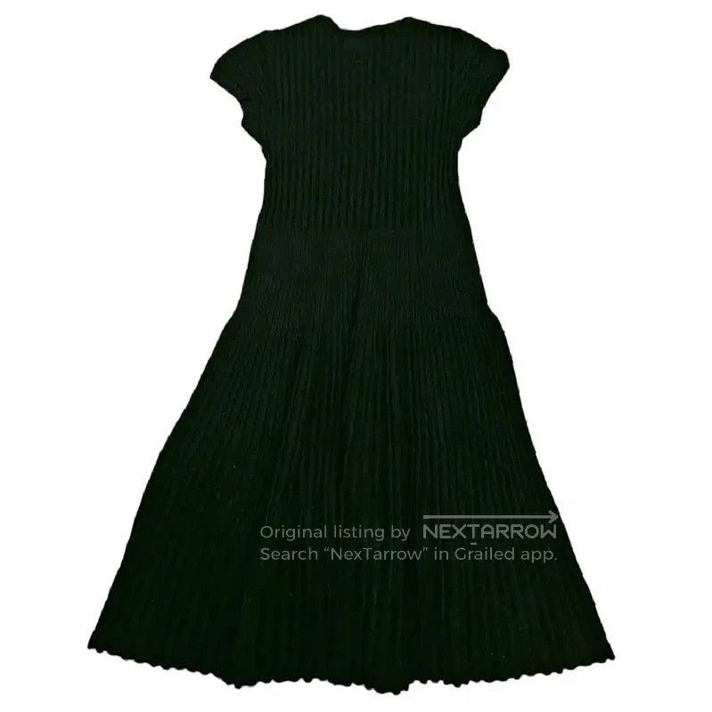 knee length dresses for ladies Ramy Brook Linda Wool Blend Sweater Midi Dress in Navy