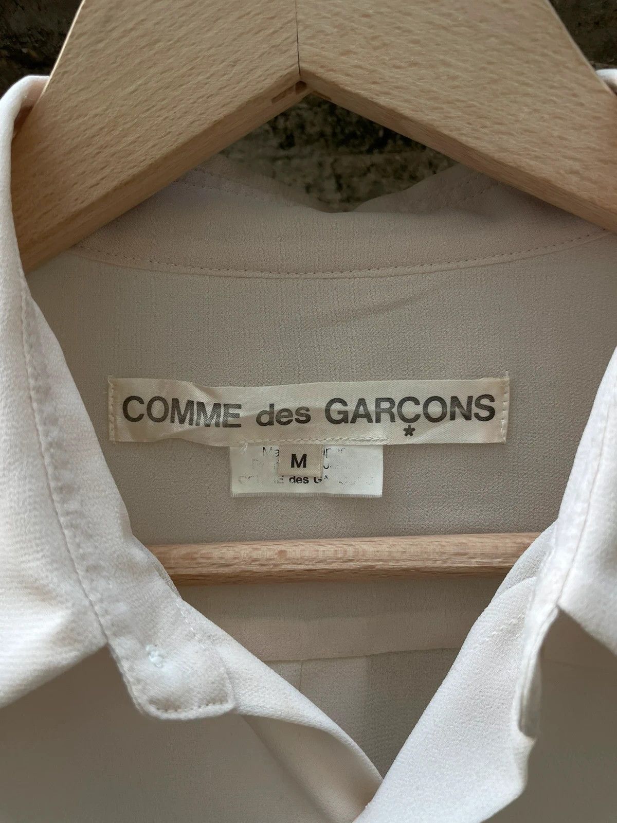 Comme des Garcons Comme des Garçons 2011 mesh shirt Size US M / EU 48-50 / 2 - 3 Thumbnail