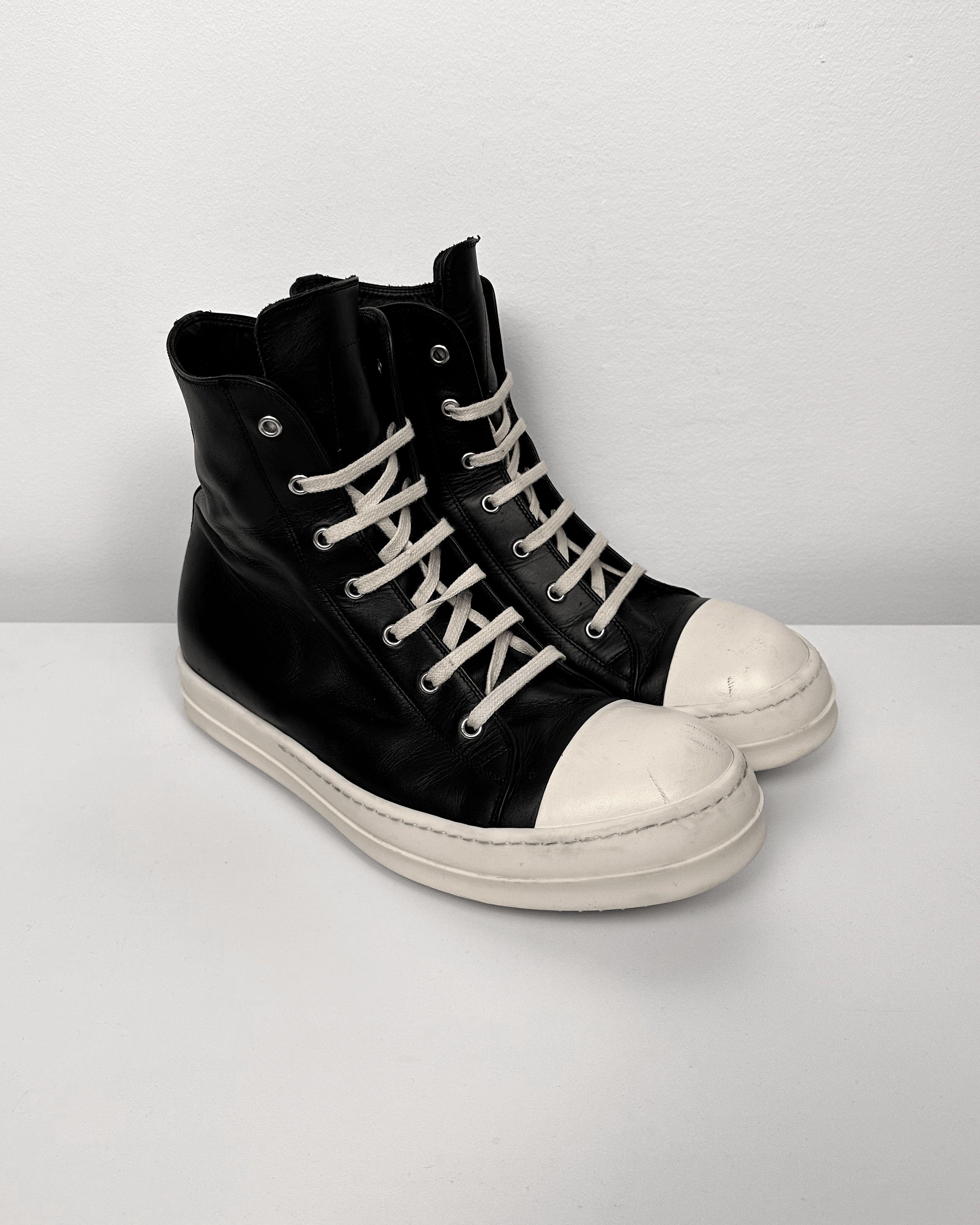 靴 rick owens ramones leather high cut 41 Rick owens leather ramones 41 – Dusty Archive