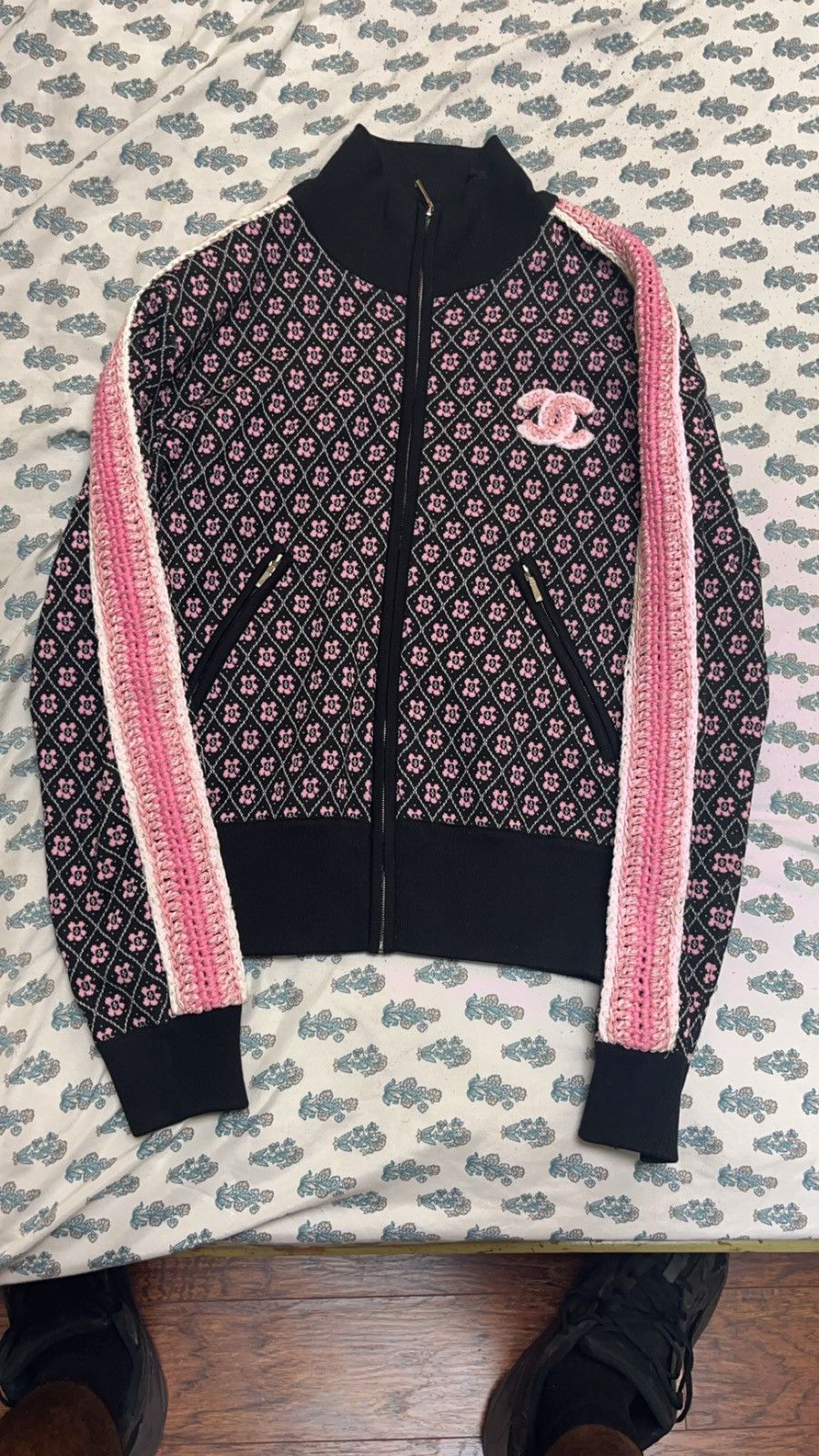 Chanel Chanel Silk Cardigan Coat Size XXS / US 00 / IT 34 - 5 Thumbnail