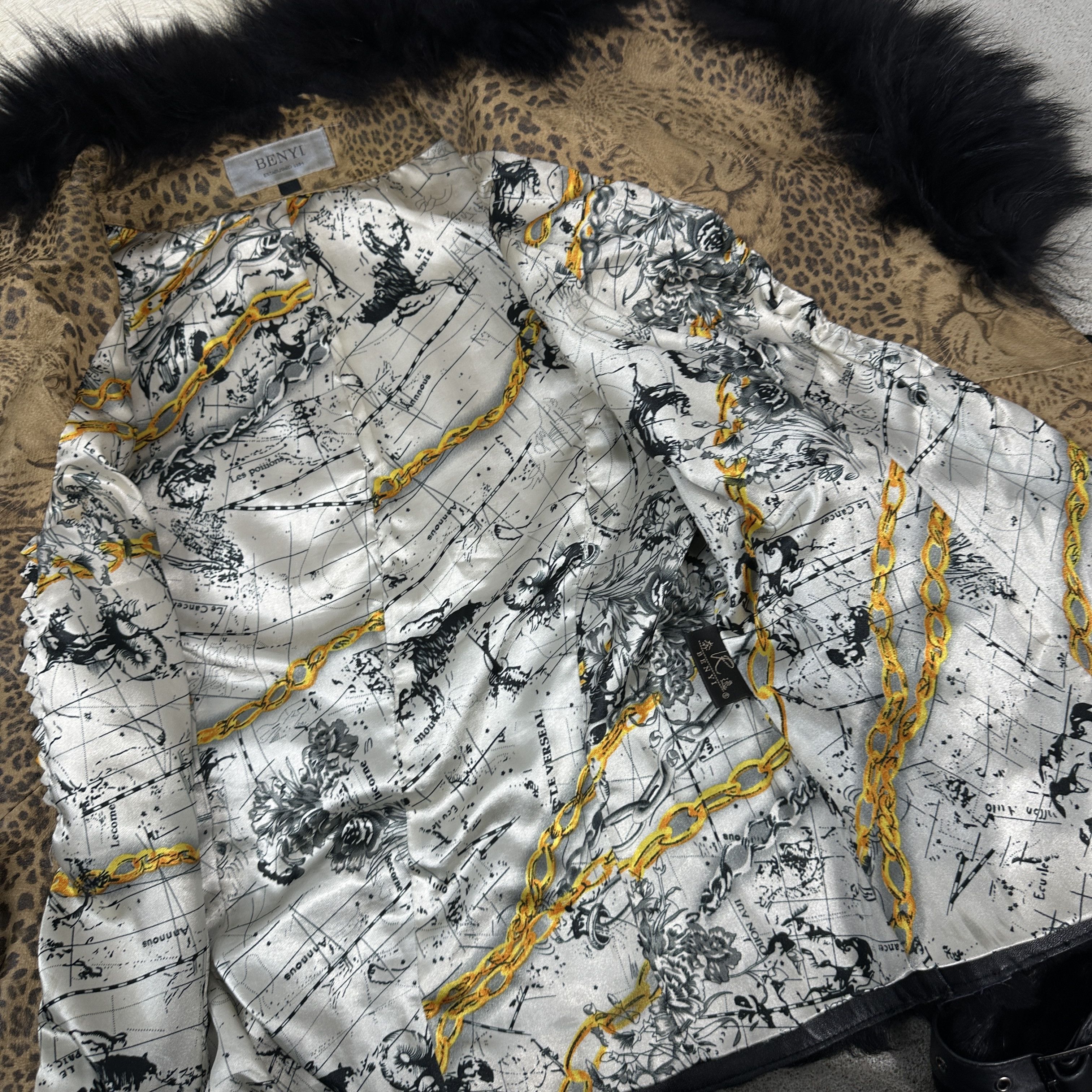 Vintage Vintage Avant Garde Opium Grunge Cheetah 90s Fur Size M / US 6-8 / IT 42-44 - 11 Thumbnail