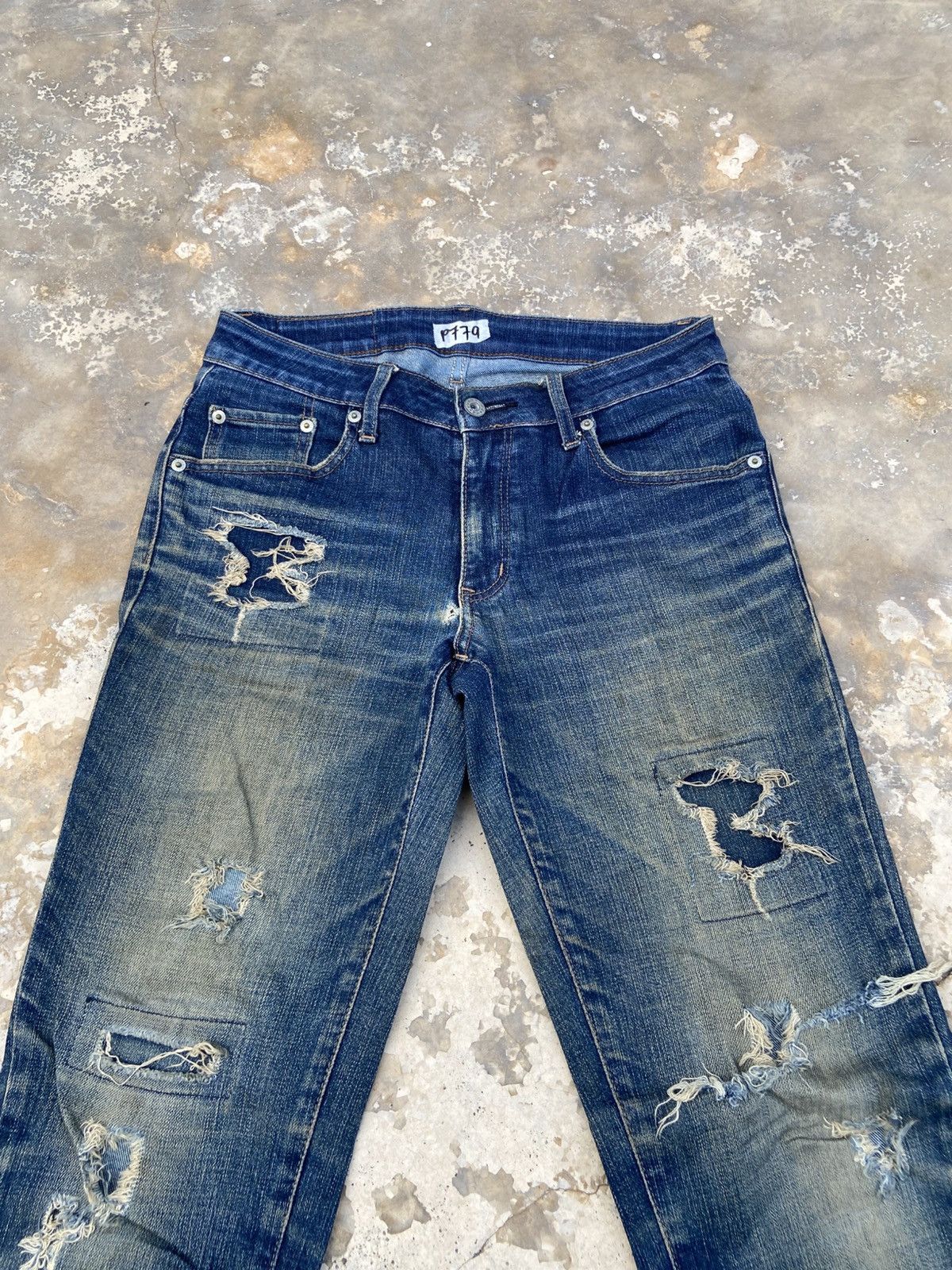 Edwin Vintage Edwin Distressed pant Size US 29 - 3 Thumbnail