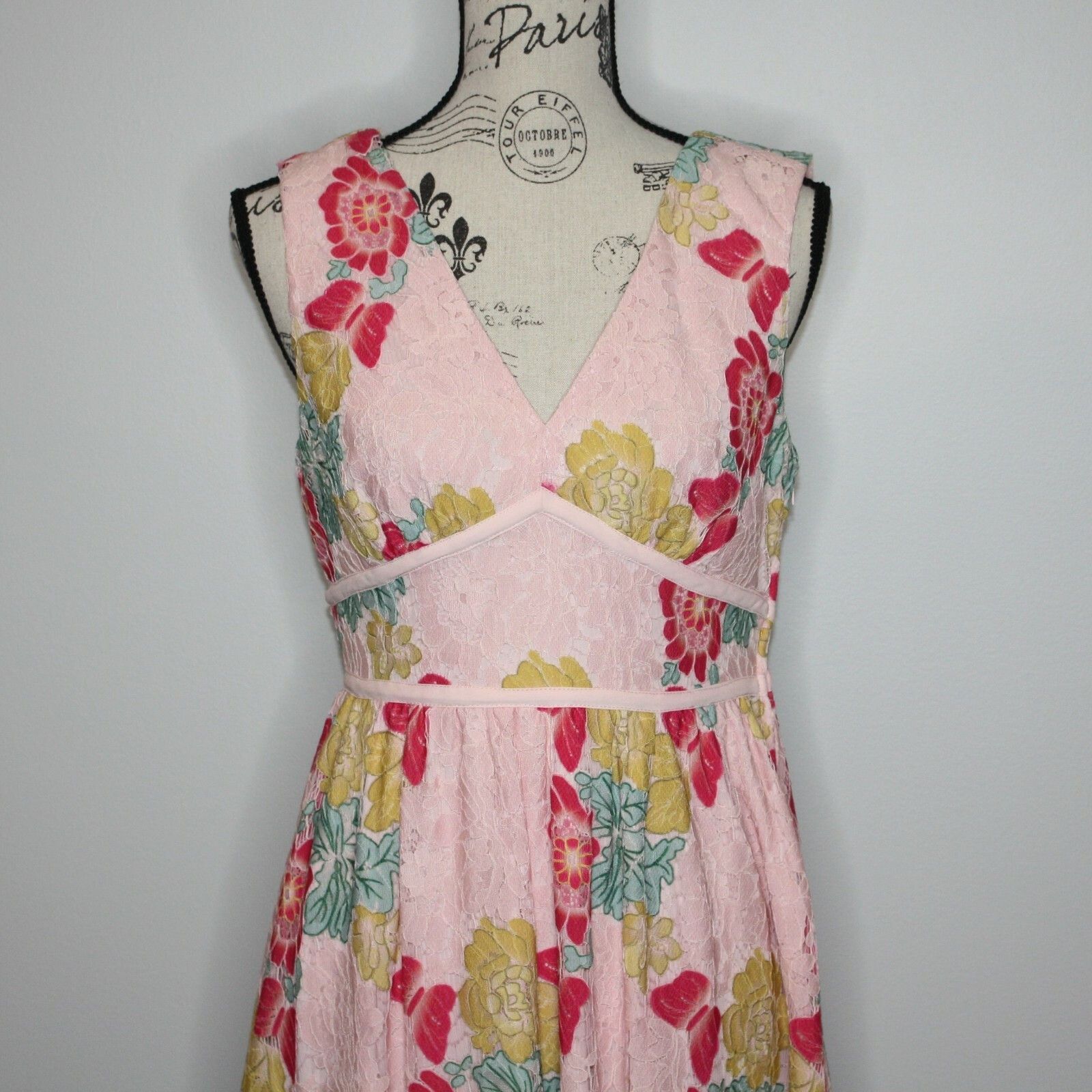 Other NSR Maria Multi Flower Floral Dress in size Medium NWT Size M / US 6-8 / IT 42-44 - 8 Thumbnail