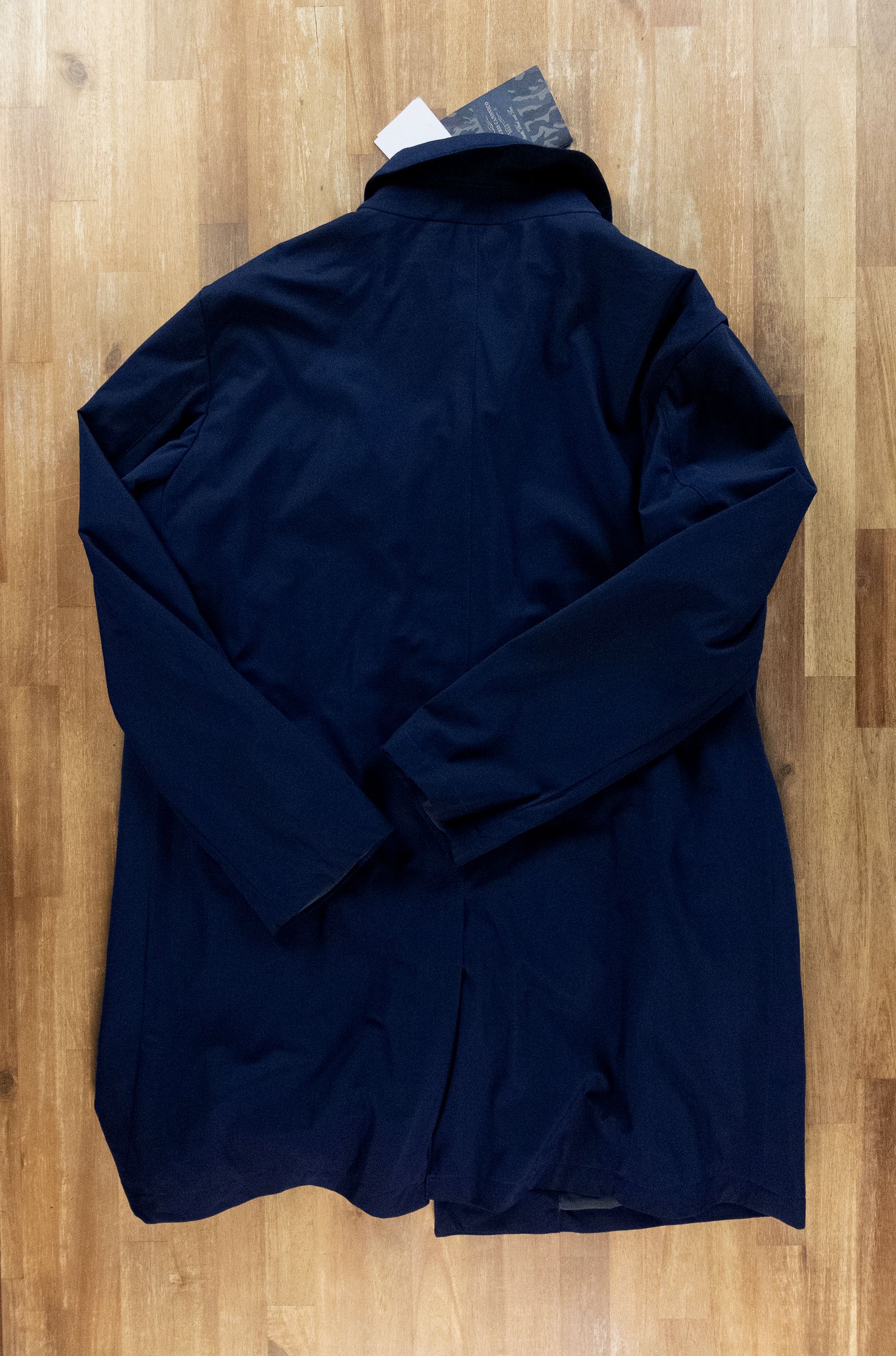 Luigi Bianchi LUIGI BIANCHI navy blue water resistant trench coat 3XL Size US XXL / EU 58 / 5 - 7 Thumbnail