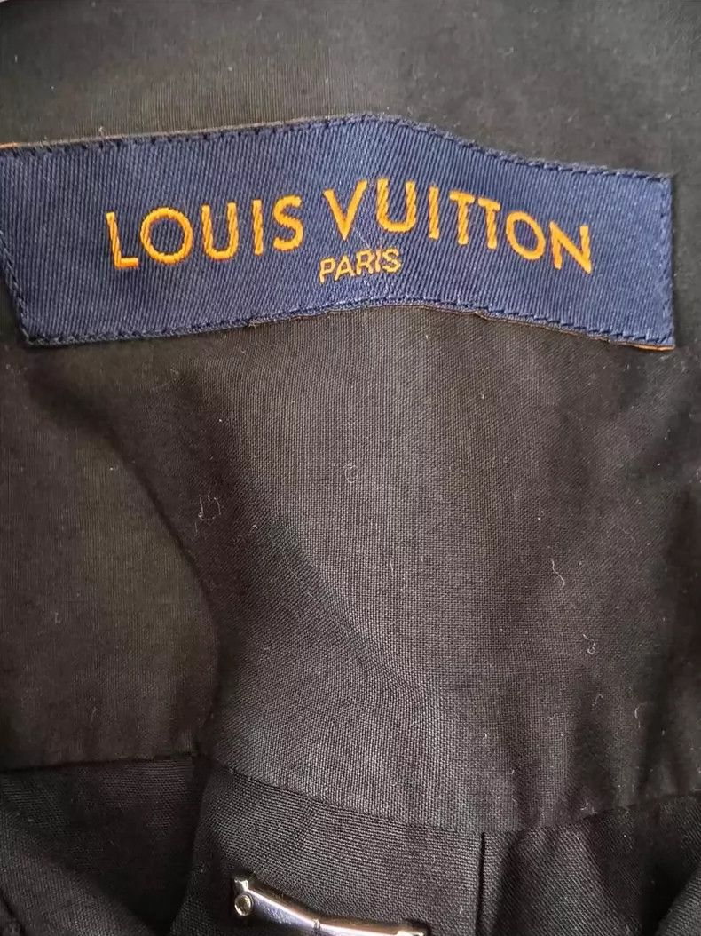 Louis Vuitton LOUIS VUITTON Black Tactical Multi-Pocket Tag Shirt Jacket Size US M / EU 48-50 / 2 - 3 Thumbnail