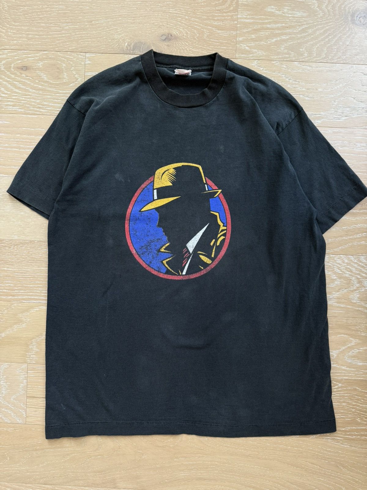 Disney Vintage 90s Dick Tracy Disney Movie Promo Shirt Size US XL / EU 56 / 4 - 1 Thumbnail