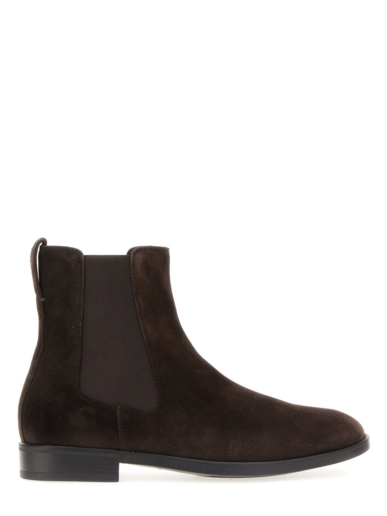 Tom Ford o1w1db10225 J1350R Suede Robert Chelsea Boots in Dark Brown Size US 11 / EU 44 - 1 Thumbnail