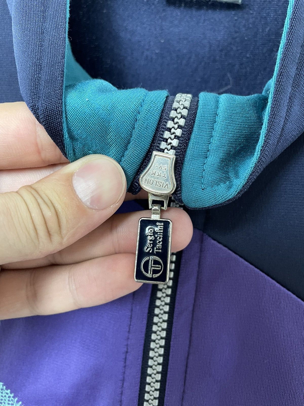 Sergio Tacchini × Vintage Light Jackets Sergio Tacchini Vintage Streetwear Size US XL / EU 56 / 4 - 4 Thumbnail