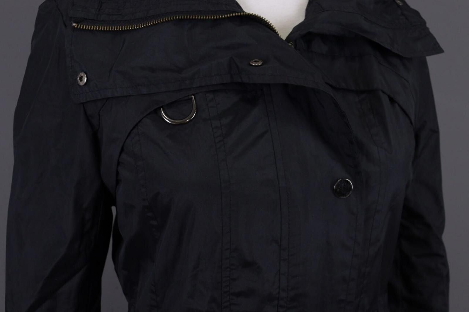 Designer Cop. Copine Black Lagenlook Parka Coat Jacket Size 30 Size M / US 6-8 / IT 42-44 - 6 Thumbnail