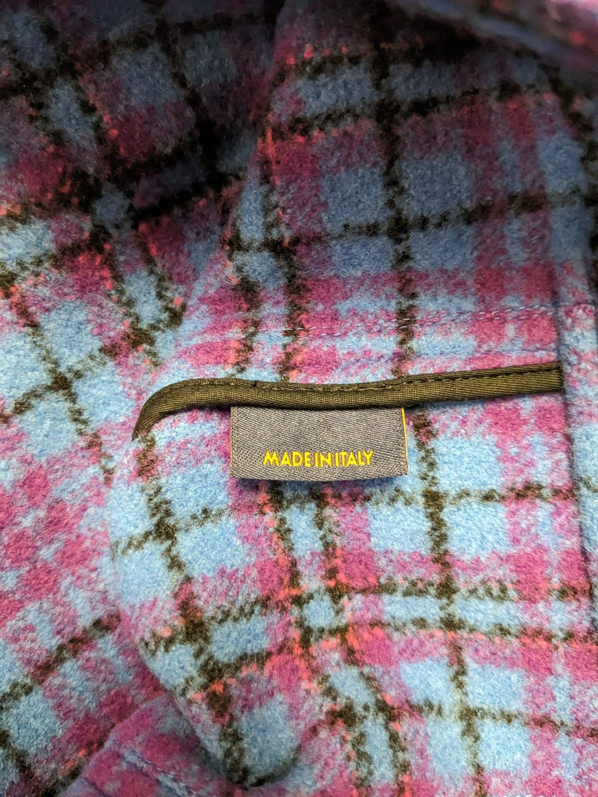 Louis Vuitton LOUIS VUITTON CROPPED FLANNEL BLOUSON TRUCKER JACKET Size US M / EU 48-50 / 2 - 8 Thumbnail
