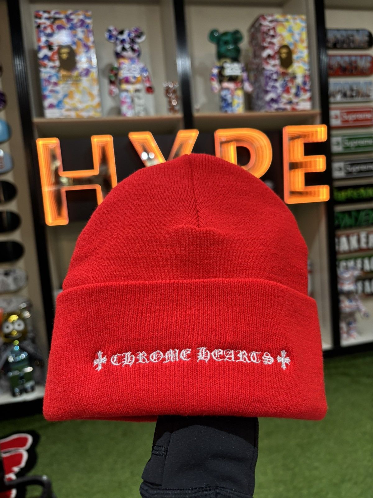 Chrome Hearts Chrome Hearts CH Beanie Size ONE SIZE - 2 Thumbnail