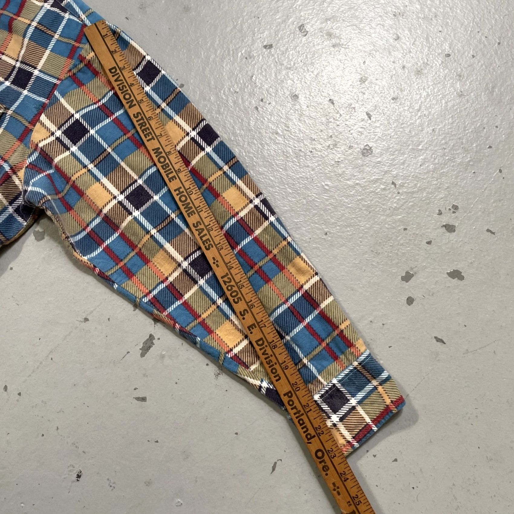 Vintage Vintage Big Smith Shirt Large Flannel Plaid Work Size US L / EU 52-54 / 3 - 6 Thumbnail