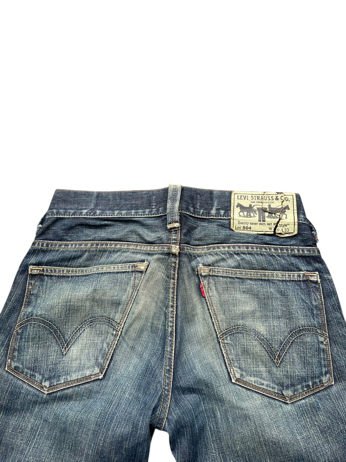 Levi's Levis 504 Faded & Distresed Size US 32 / EU 48 - 10 Thumbnail