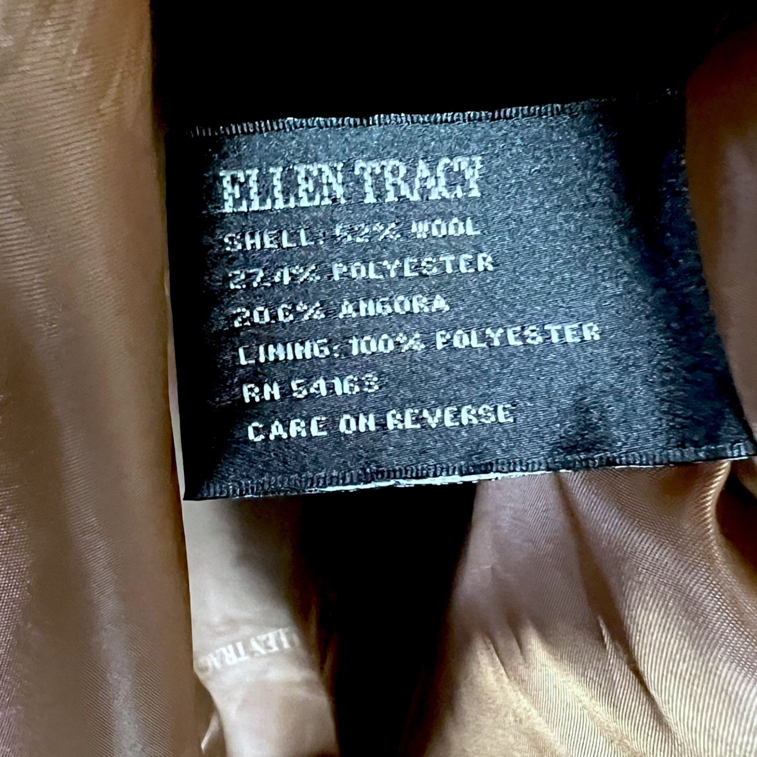 Ellen Tracy Women's Ellen Tracy Angora Wool Jacket - 4 - $220 Retail Size S / US 4 / IT 40 - 6 Thumbnail