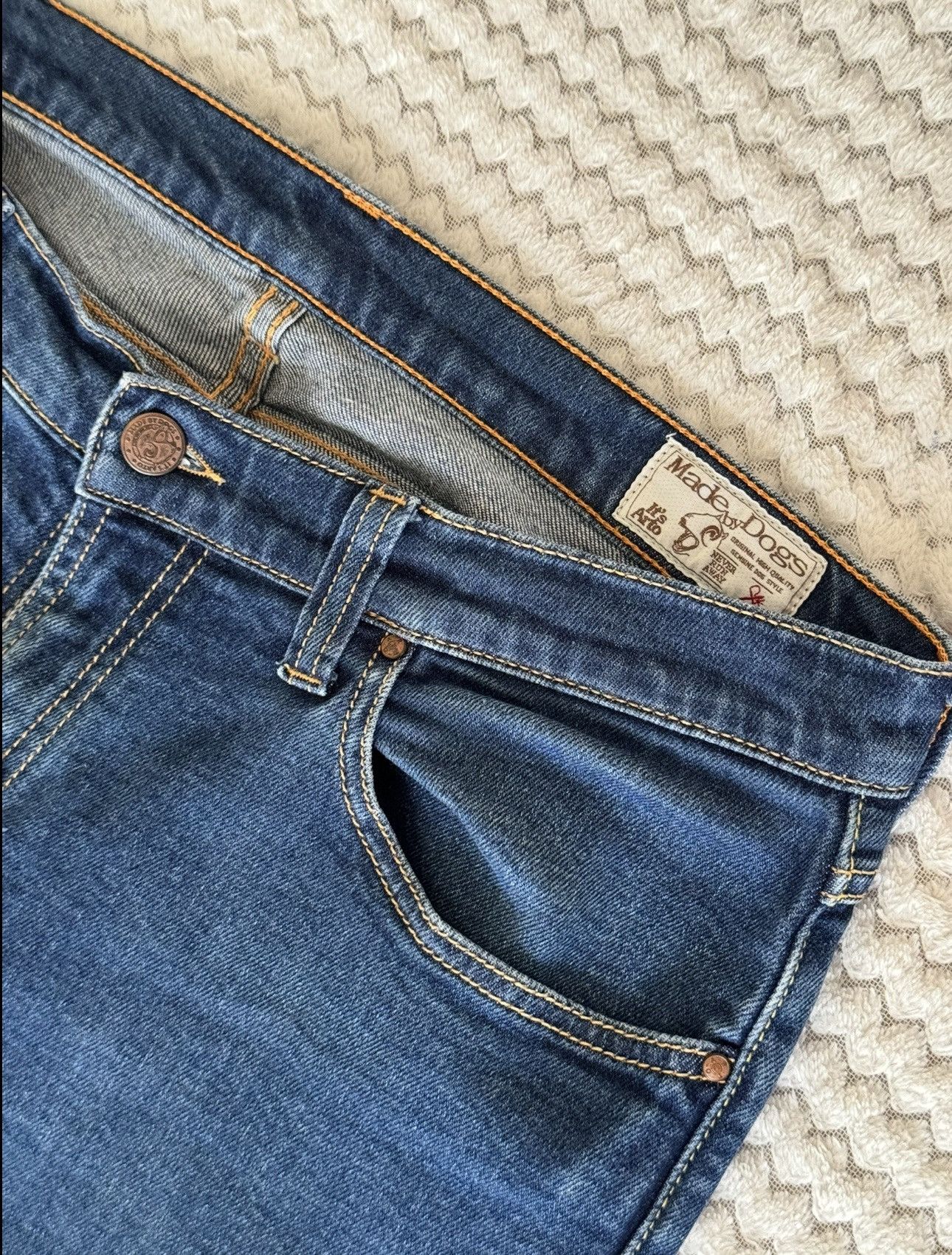 n.d.c. made by hand MadebyDogs Jeans Size 26" / US 2 / IT 38 - 2 Thumbnail