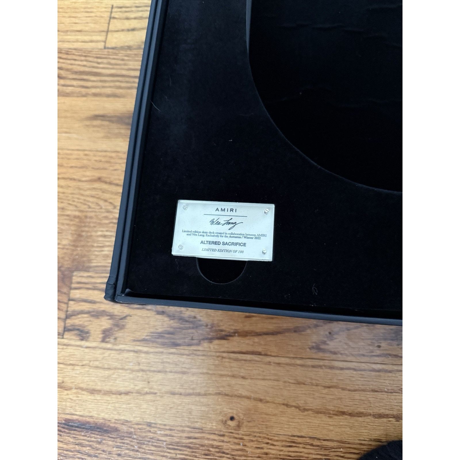 Amiri VERY limited AMIRI X WES LANG SKATEBOARD 15 Of 100 Size ONE SIZE - 10 Thumbnail