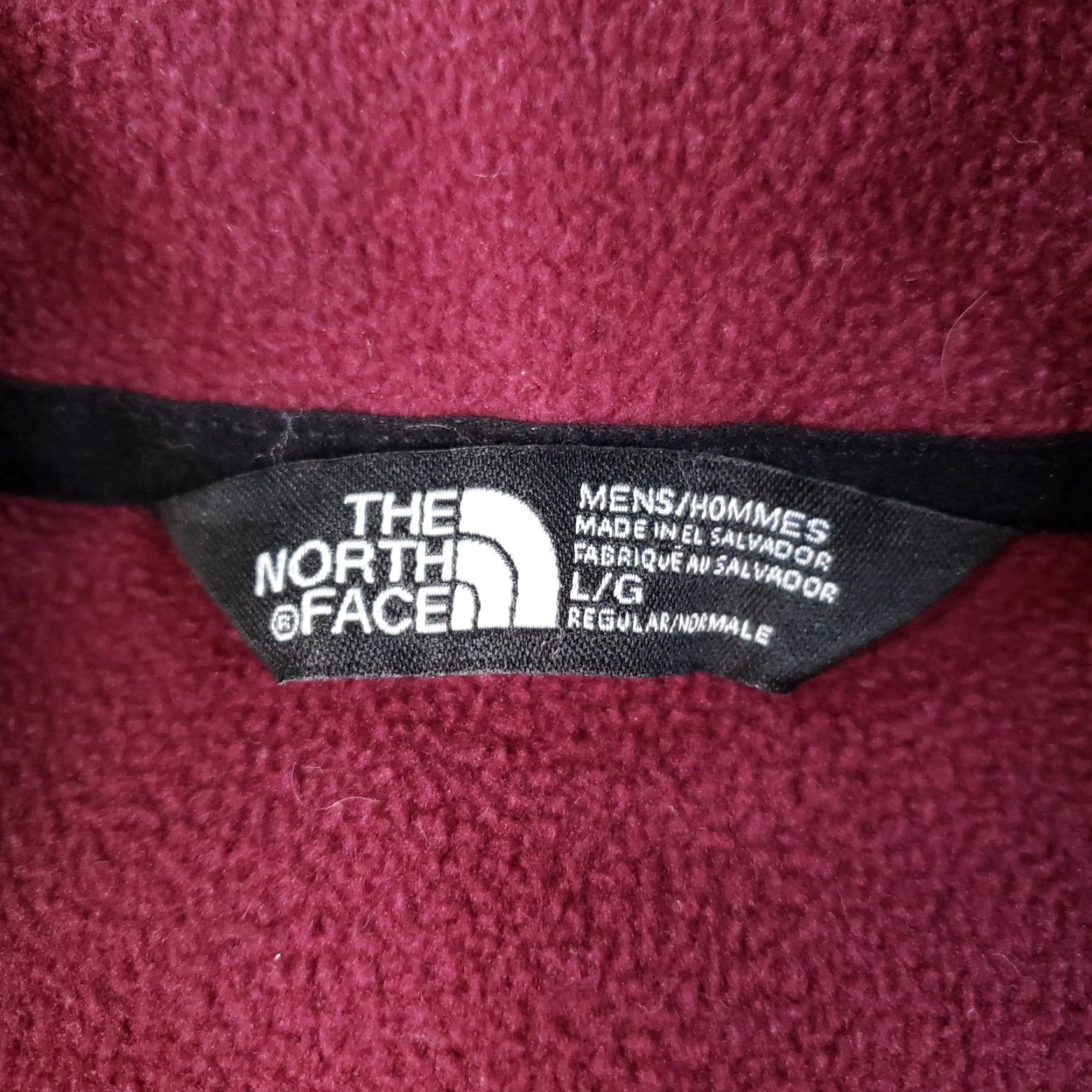 The North Face The North Face Denali Jacket Mens Large Gray Red Polartec Fleece 1/4 Zip Outdoors Size US L / EU 52-54 / 3 - 5 Thumbnail