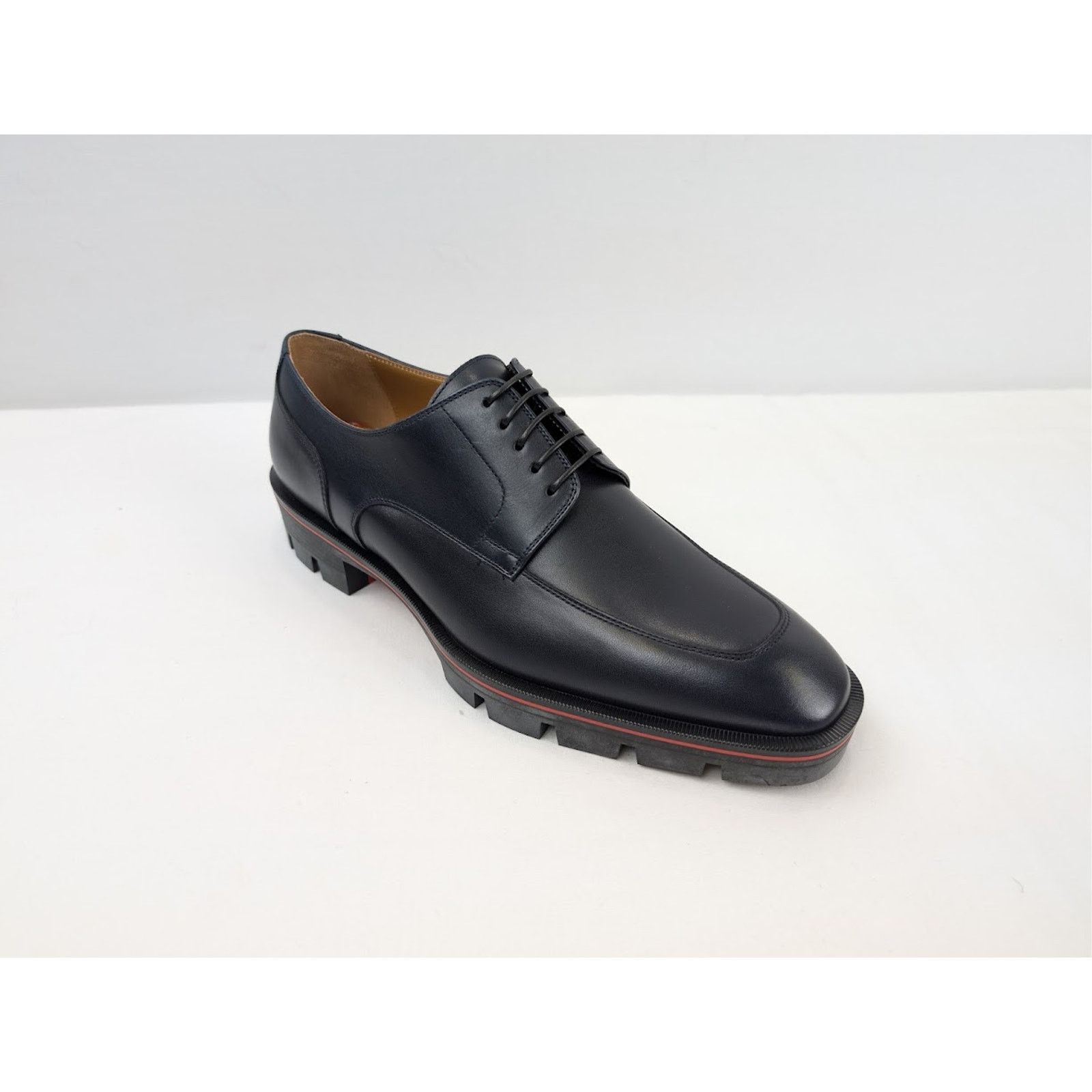 Christian Louboutin o1rshd1 Davisol Flat Shoes in Marine Size US 13 / EU 46 - 2 Thumbnail