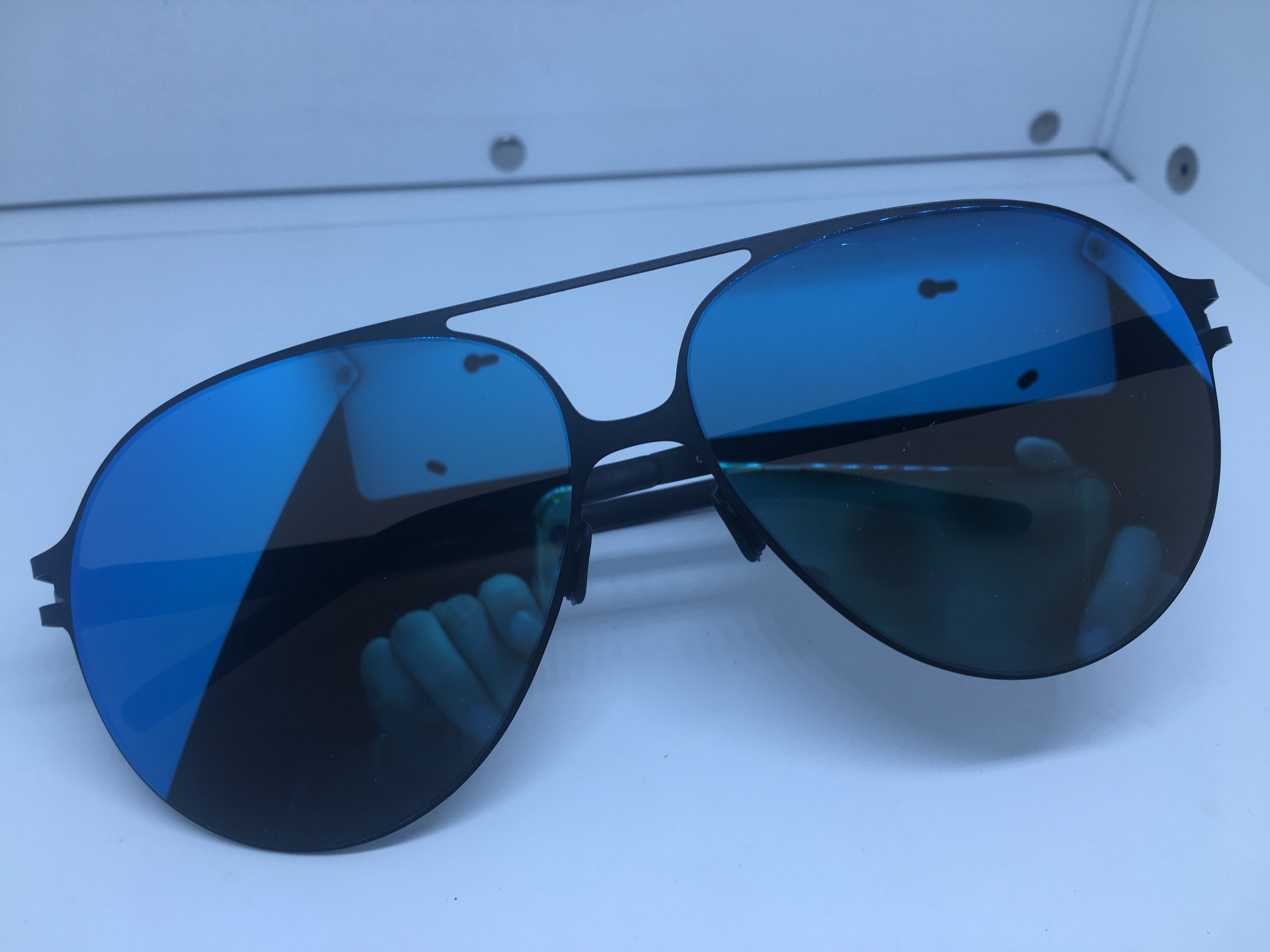 Mykita MYKITA & BERNARD WILLHELM Hansi Aviator Sunglasses Germany Size ONE SIZE - 7 Thumbnail