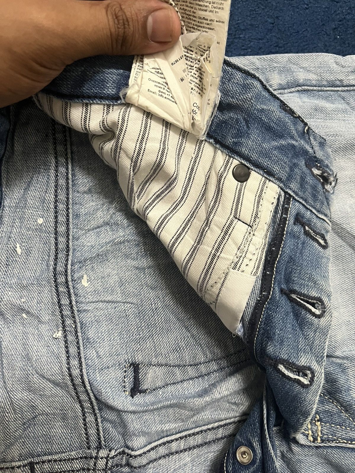 Replay Vintage Replay Distressed Denim Size US 33 - 13 Thumbnail