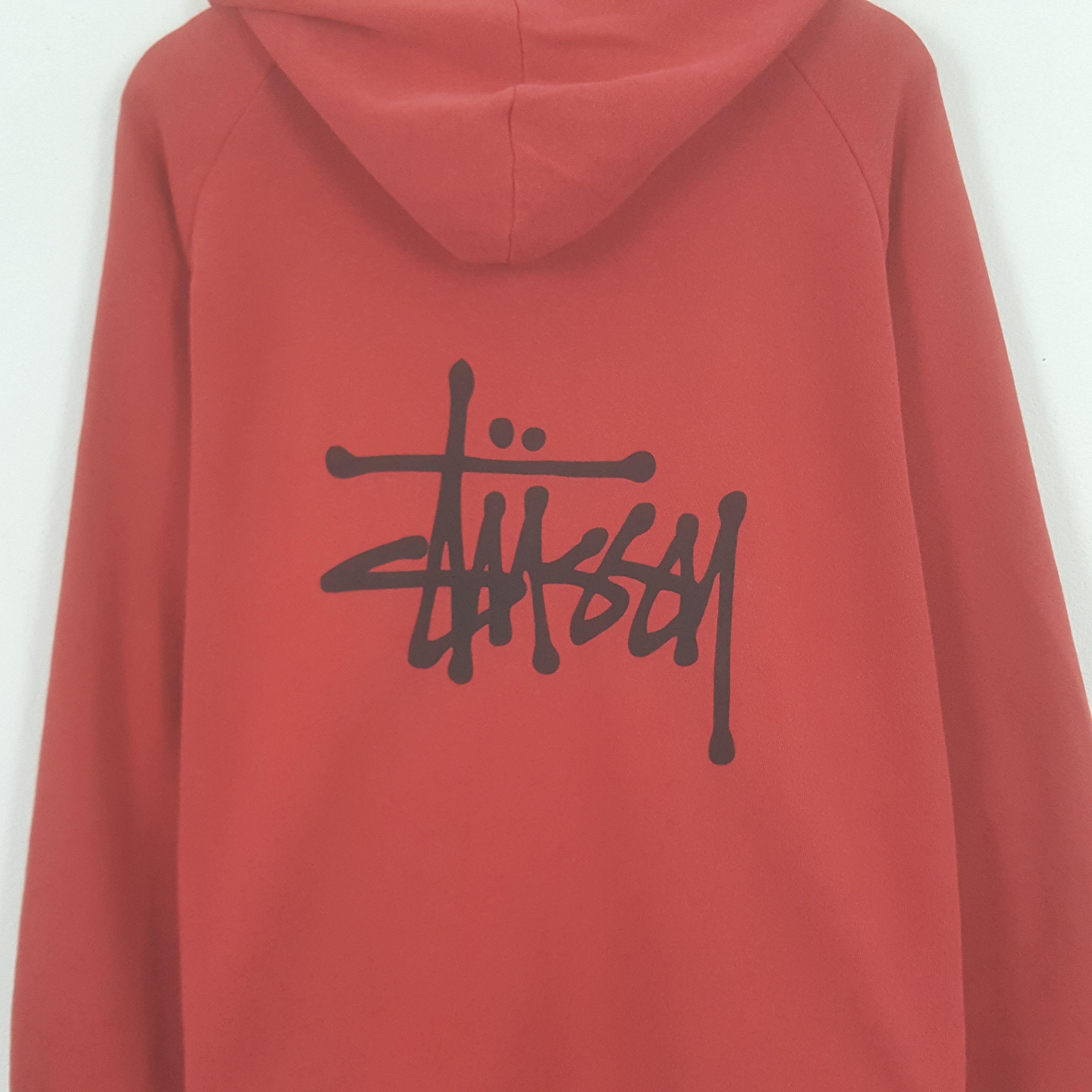 Stussy × Vintage Vintage Stussy Custom Art Zipper Jacket Hoodies Size US XL / EU 56 / 4 - 2 Thumbnail