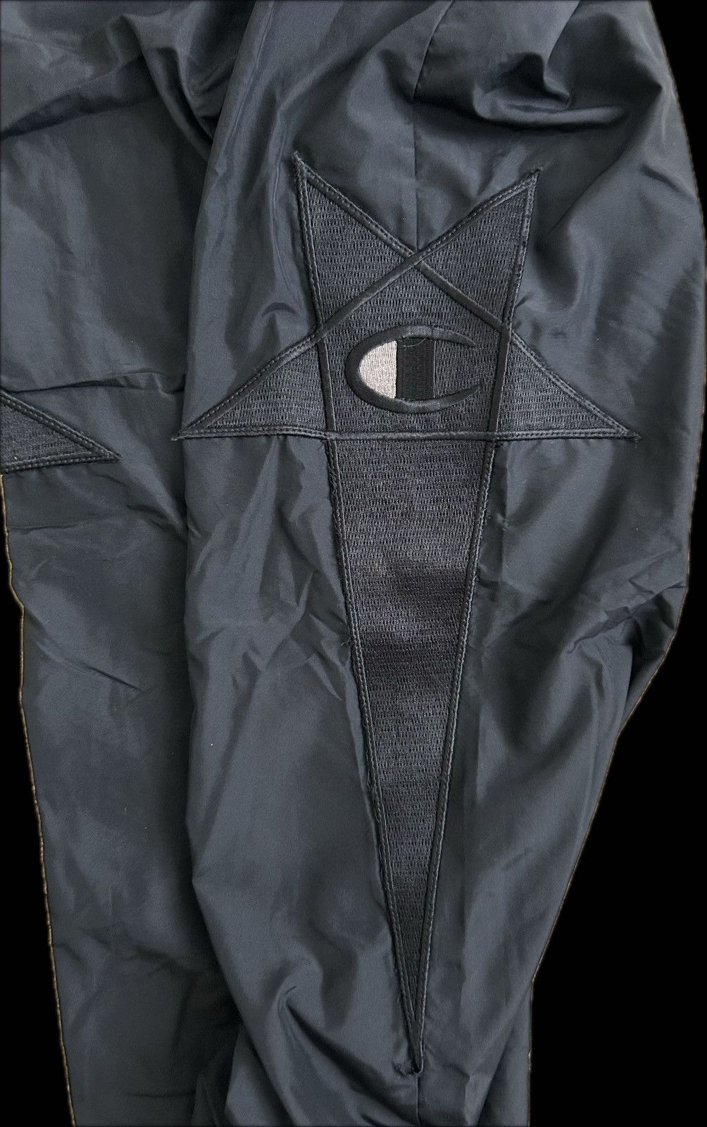 Champion × Rick Owens Rick Owens x Champion Nylon Track Pants Size US 30 / EU 46 - 5 Thumbnail