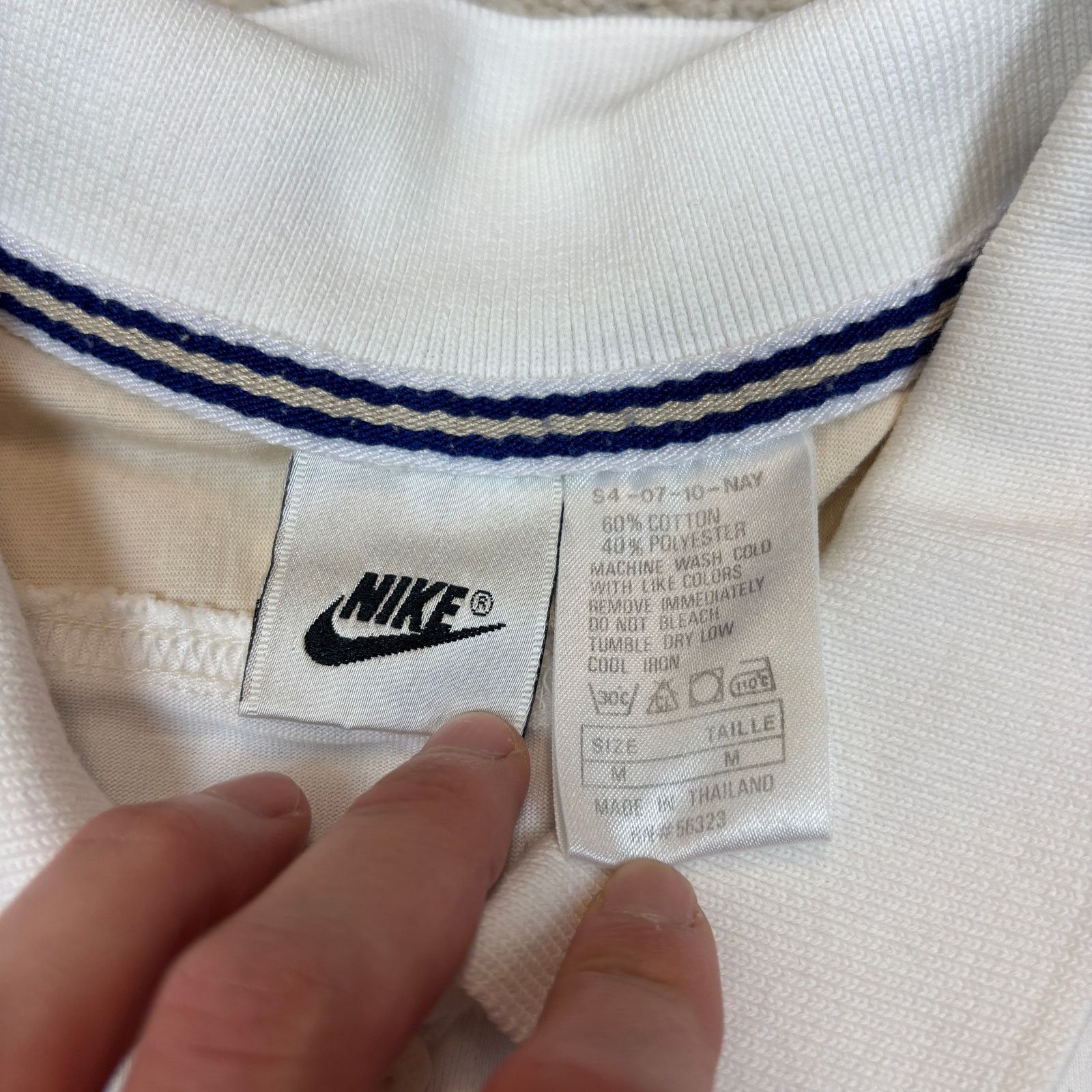 Nike VTG 90s Nike Supreme Court Polo Shirt Men's M Tennis Courier Size US M / EU 48-50 / 2 - 8 Thumbnail