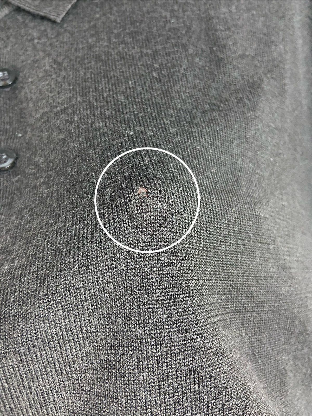 Balmain × Vintage Vintage Balmain Sweatshirt Collared Button Long Sleeve Wool Size US XL / EU 56 / 4 - 12 Thumbnail