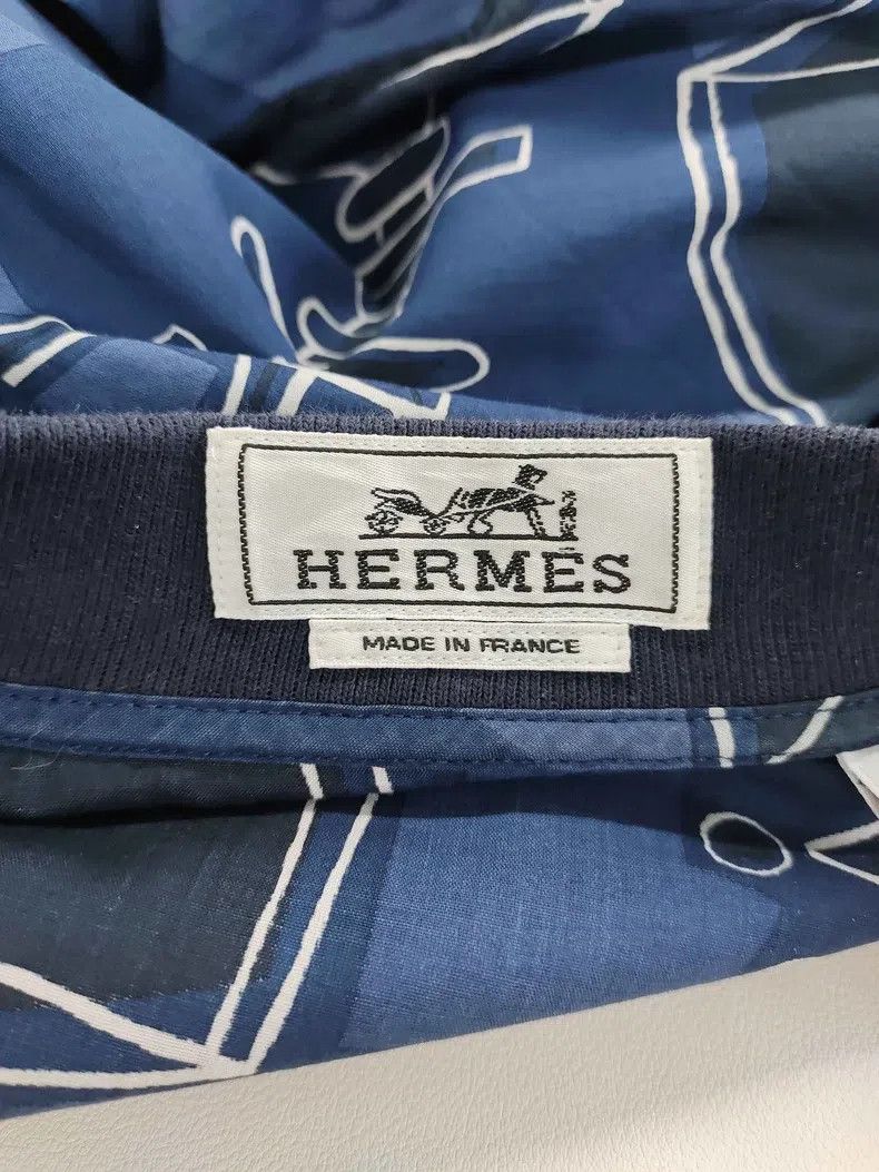 Hermes Hermes Printed Zip-Up Jacket Size XS / US 0-2 / IT 36-38 - 3 Thumbnail