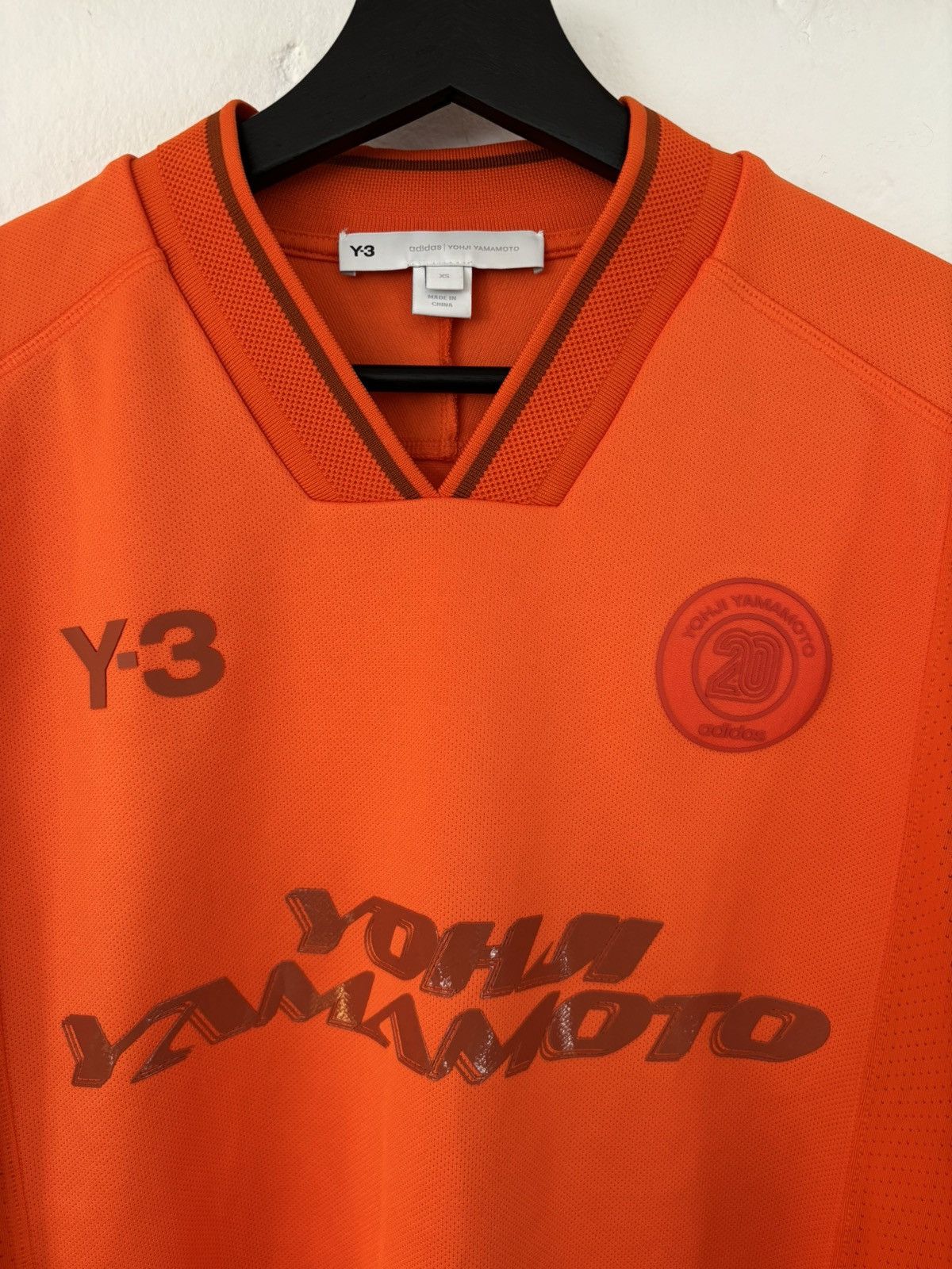 Y-3 Y-3 Yohji Yamamoto Orange Logo Longsleeve XS Size US XS / EU 42 / 0 - 3 Thumbnail
