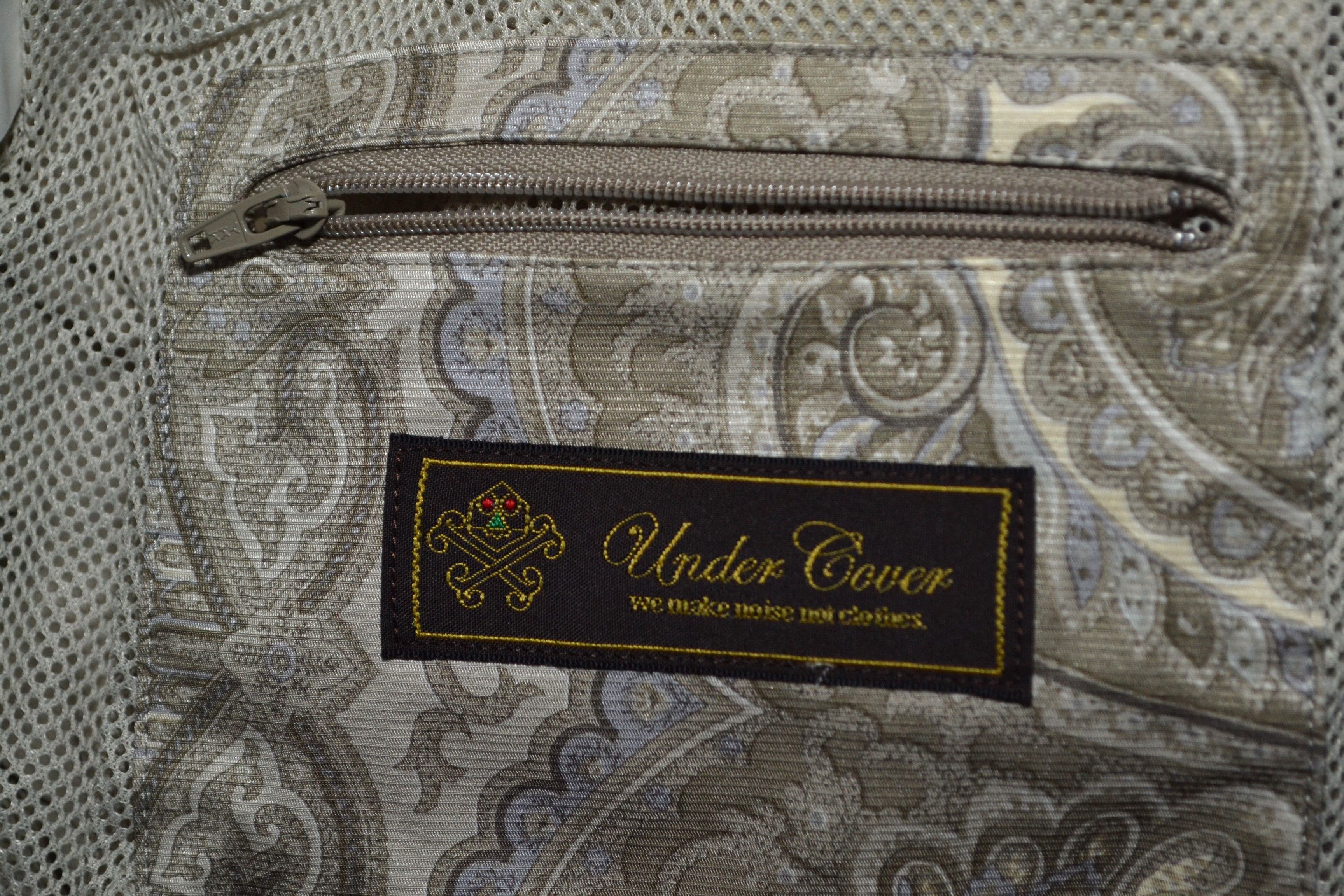Jun Takahashi × Undercover Undercover 100% Silk Earmuff Maniac Ethnic Print Jacket 1 Size S / US 4 / IT 40 - 15 Thumbnail