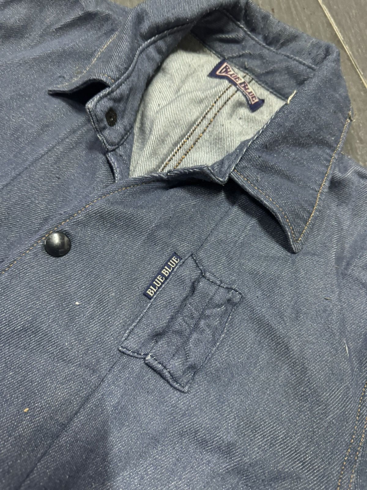 Blue Blue Japan × Vintage VINTAGE BLUE BLUE JAPAN DENIM JACKET Size US M / EU 48-50 / 2 - 3 Thumbnail