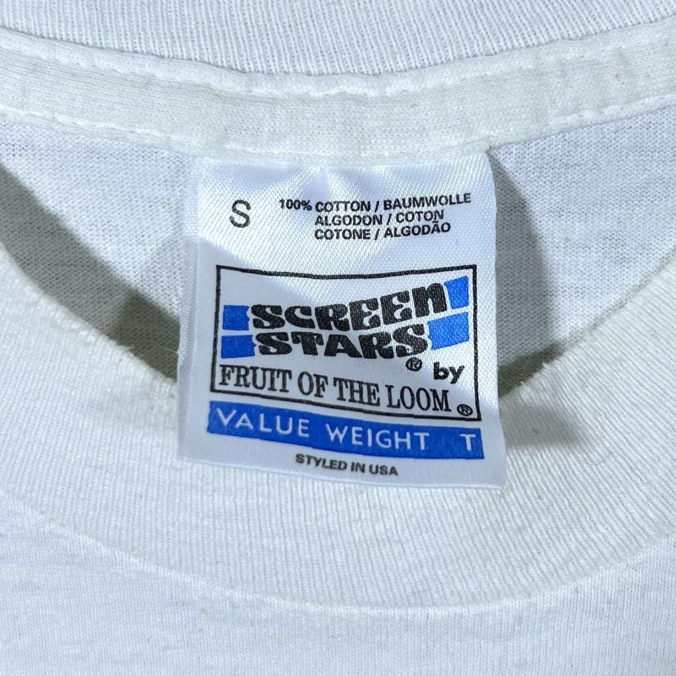 Vintage VINTAGE Screen Stars Volkswagen Plan. B Car Single Stitch White T-Shirt Small Mens Shirt Regular XS? Size US S / EU 44-46 / 1 - 5 Thumbnail