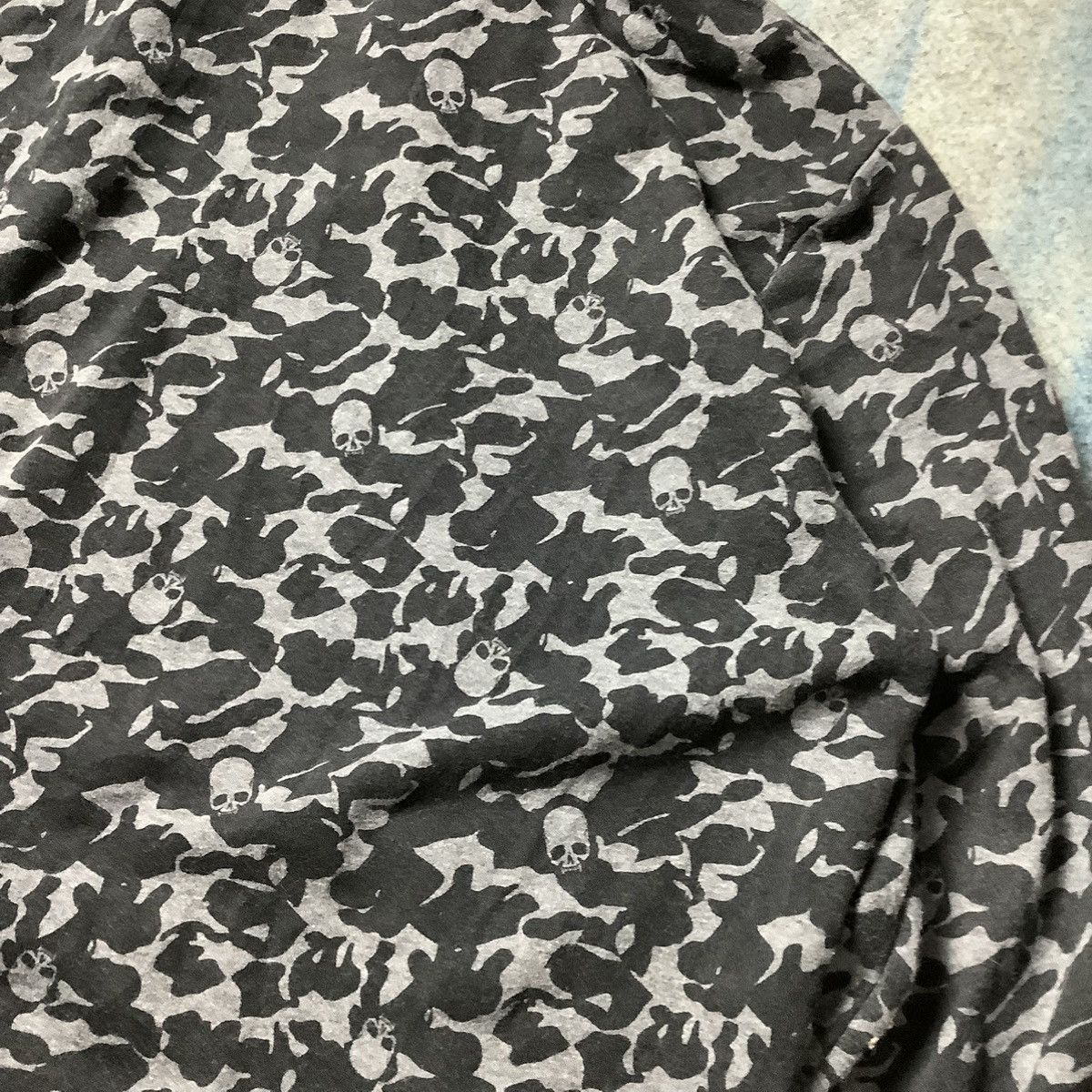 Roen Roen AOP Camo Skull Fur Hoodie Ifsixwasnine style Size US XL / EU 56 / 4 - 13 Thumbnail