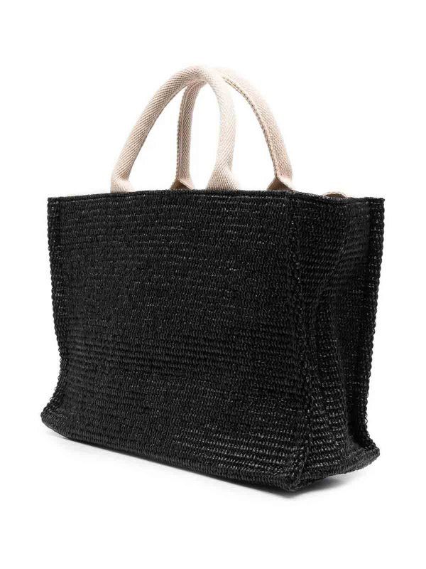 Marni o1srvl11e0624 Tote Bag in Black Size ONE SIZE - 2 Thumbnail