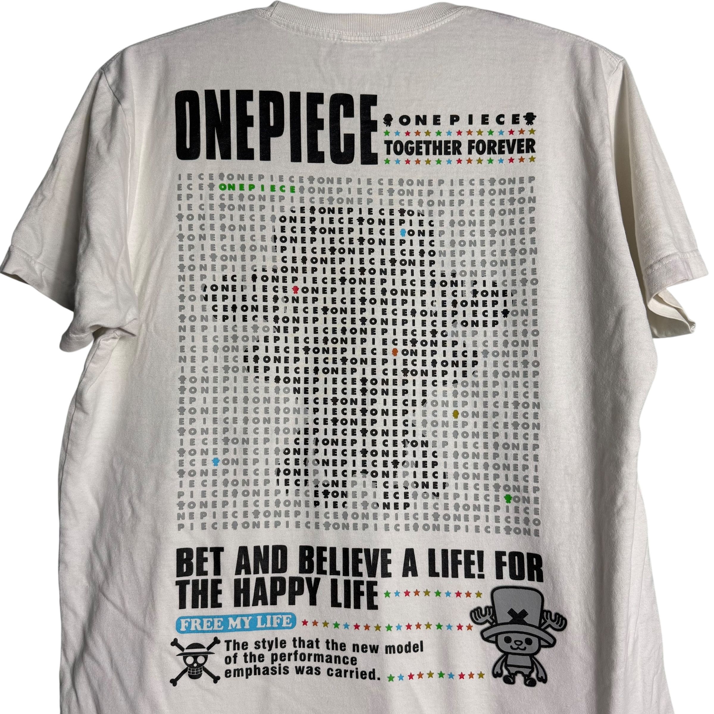 One Piece 🔥RARE🔥Vintage One Piece Japanese Anime T-shirt Size US L / EU 52-54 / 3 - 3 Thumbnail