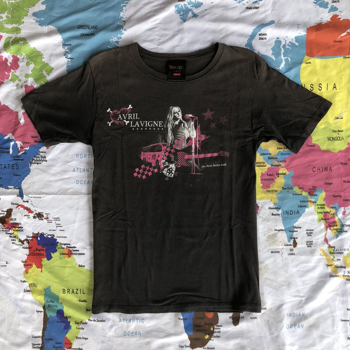Band Tees Avril Lavigne The Best Damn Tour 2008 Shirt Size US XS / EU 42 / 0 - 1 Thumbnail
