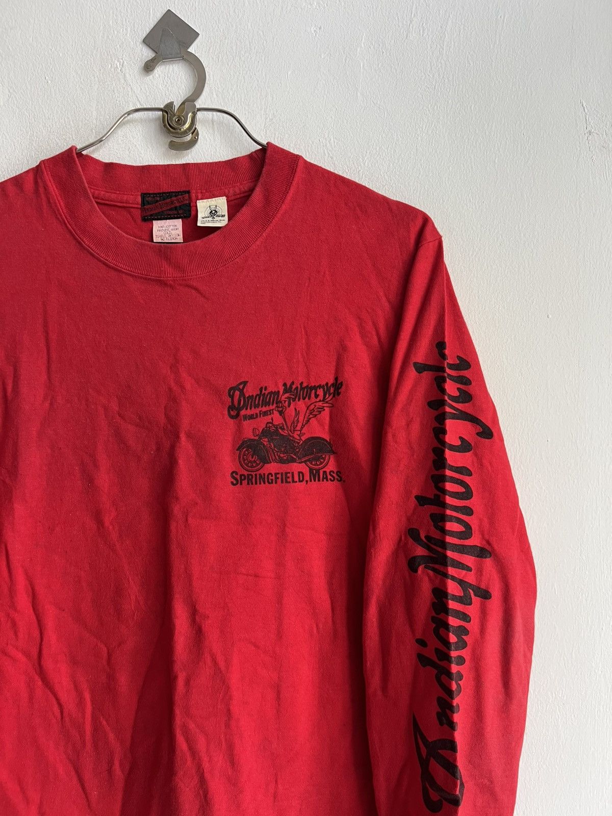 Indian Motorcycle Vintage Indian Motorcycle Looney Tunes Road Runner LS Shirt Size US M / EU 48-50 / 2 - 4 Thumbnail