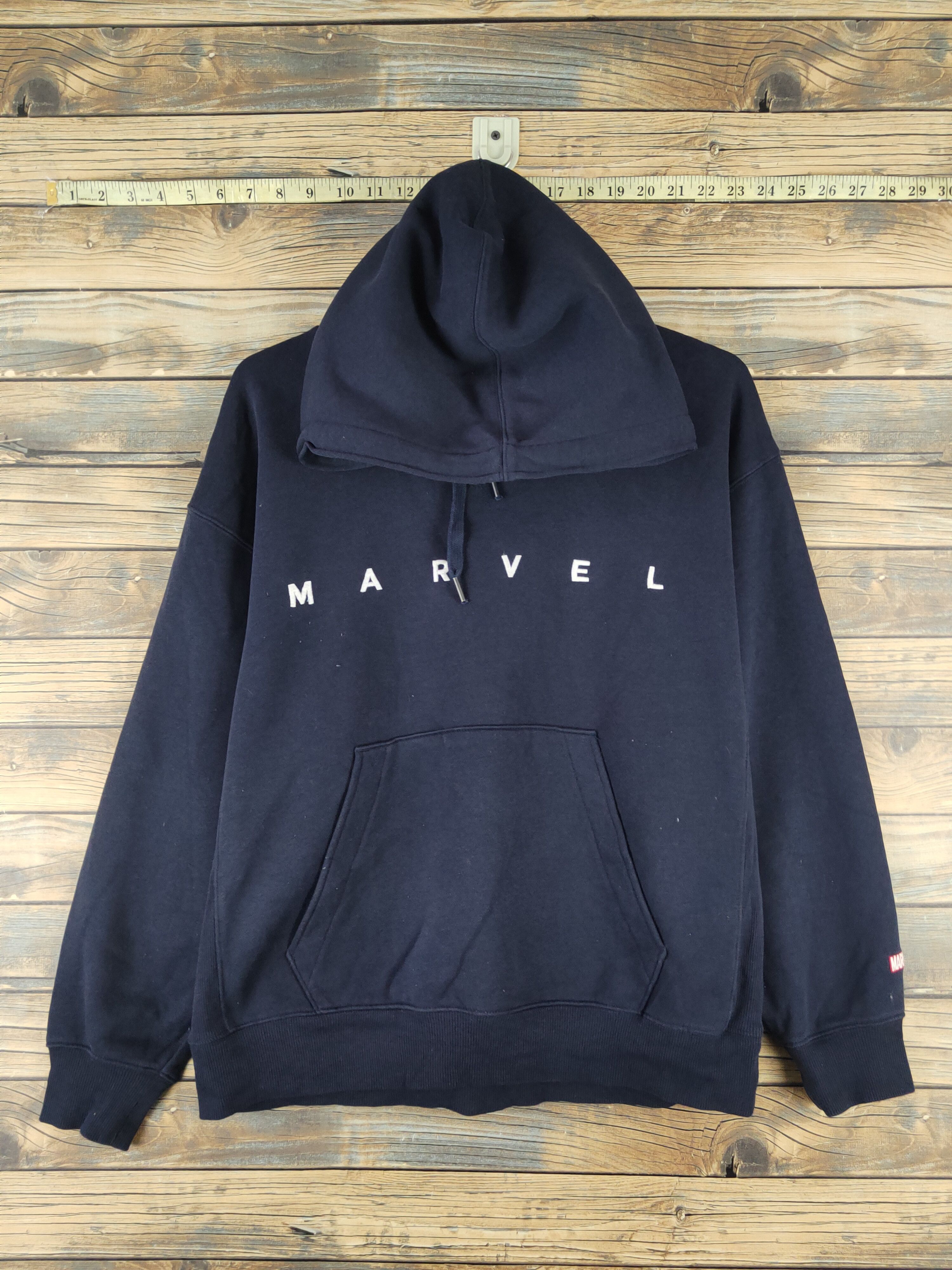 Marvel Comics DL GU Marvel Comics Navy Hoodie Sweatshirts #1968 Size US S / EU 44-46 / 1 - 1 Thumbnail