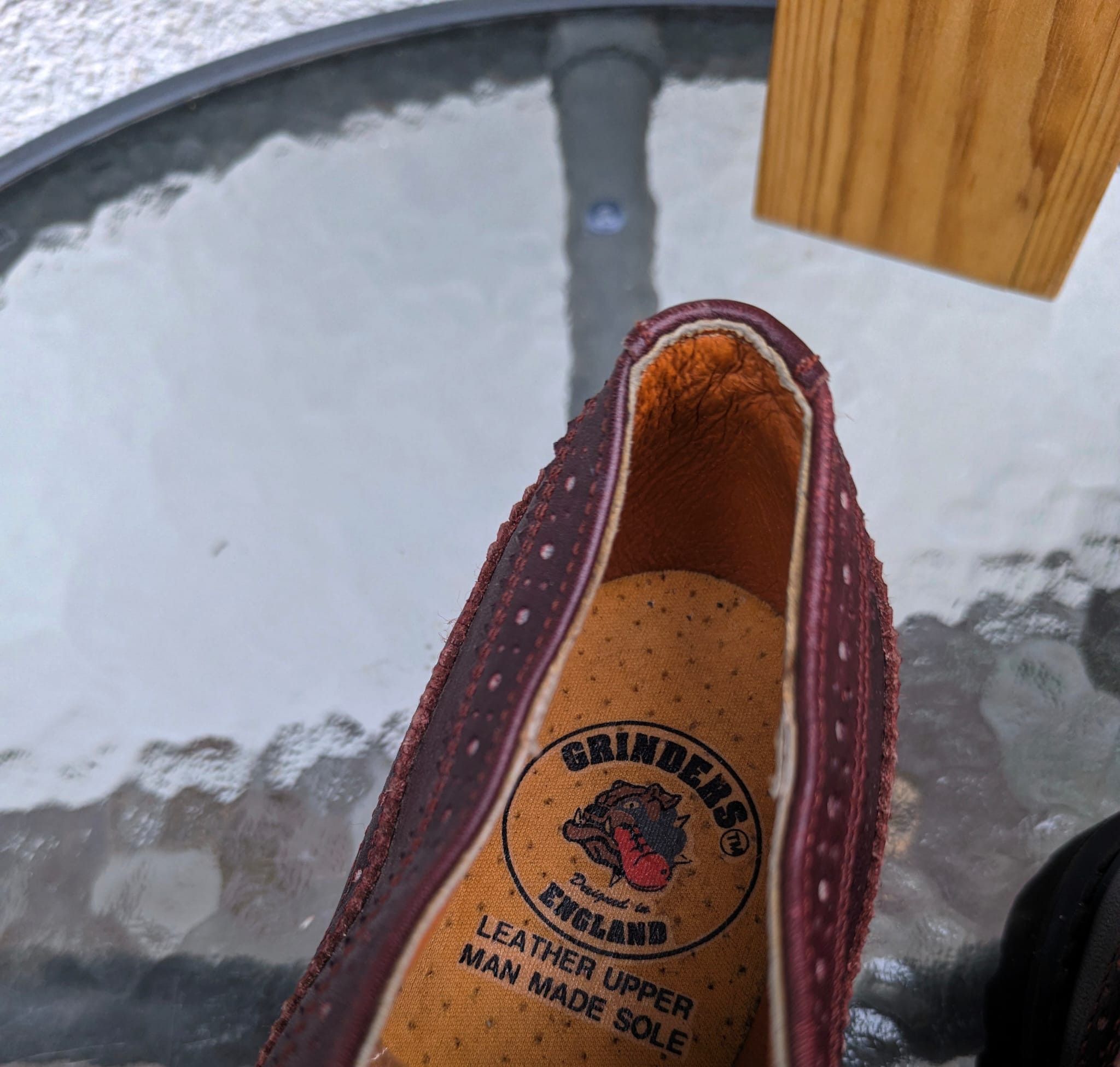 Hysteric Glamour × Seditionaries heavy punk steel cap brogue chunky leather derby shoes Size US 9.5 / EU 42-43 - 8 Thumbnail