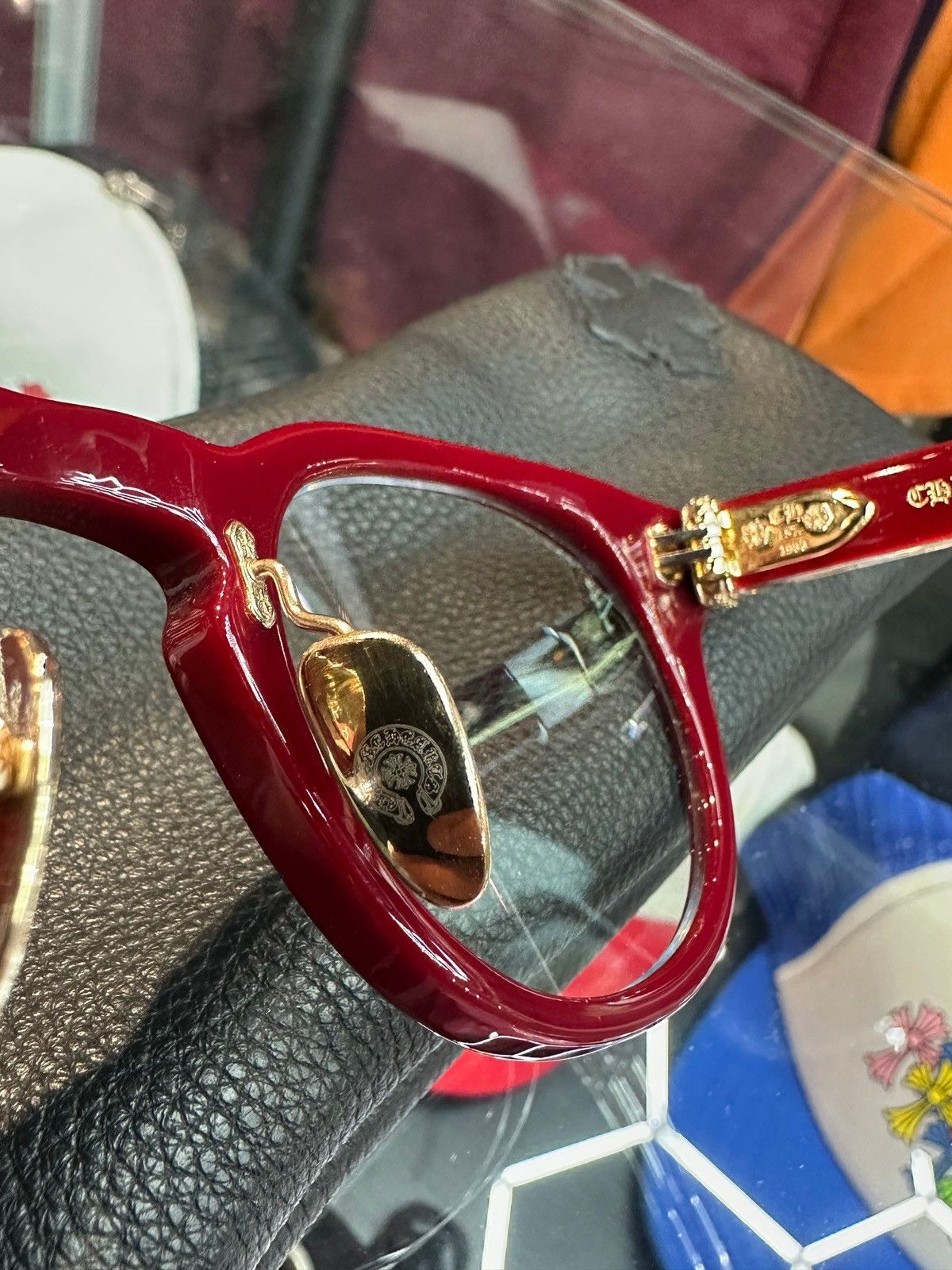 Chrome Hearts Chrome Hearts Glasses “Red Dingalinglong” Size ONE SIZE - 4 Thumbnail