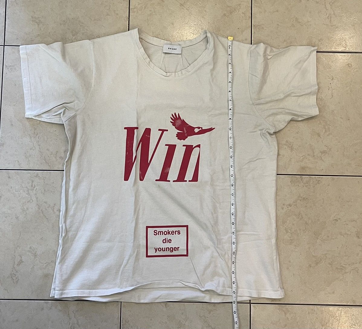 Rhude Rhude Winston Eagle 🦅 tee Size US M / EU 48-50 / 2 - 1 Thumbnail