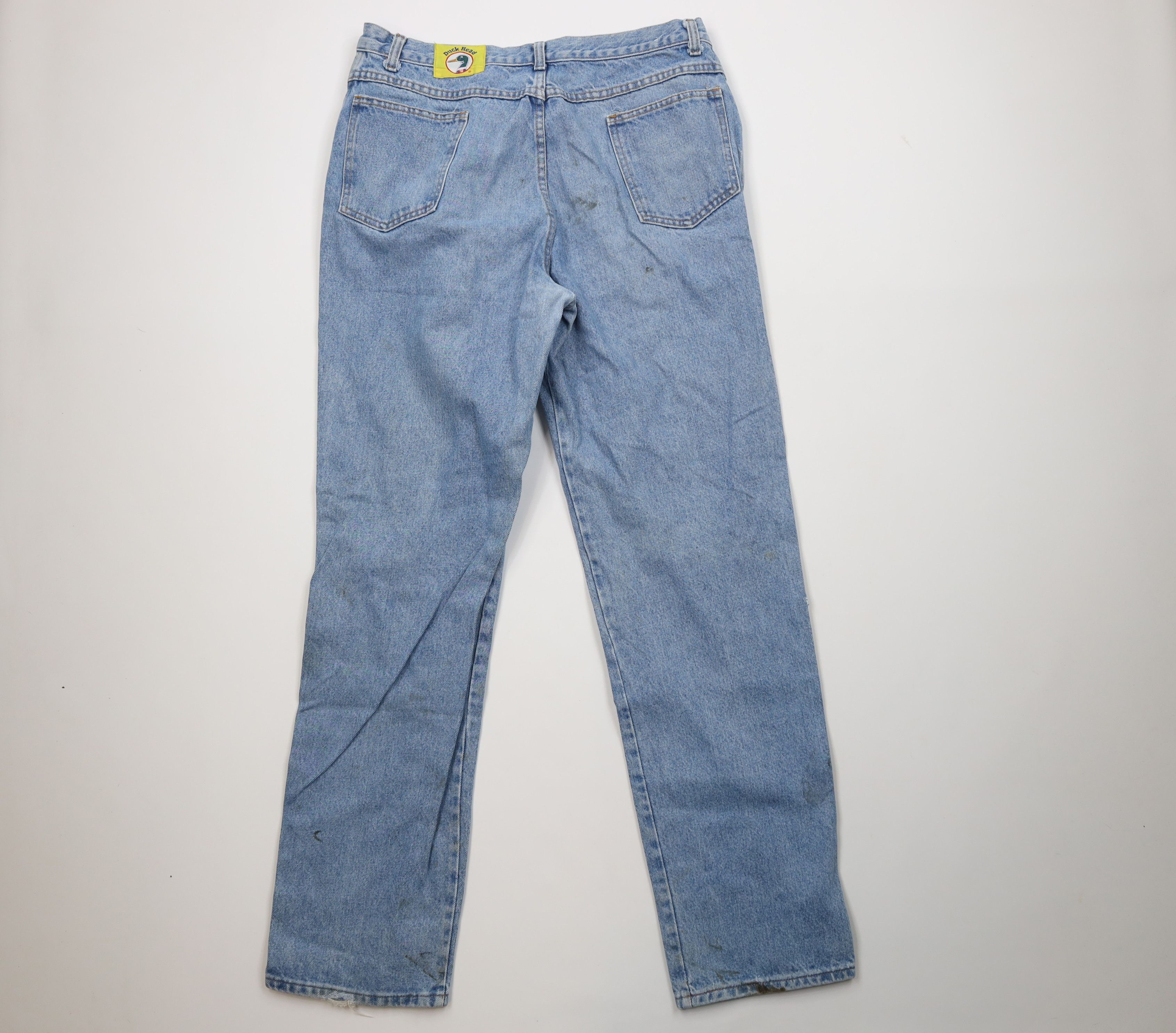 Vintage Vintage 90s Streetwear Relaxed Straight Leg Denim Jeans USA Size US 36 / EU 52 - 12 Thumbnail