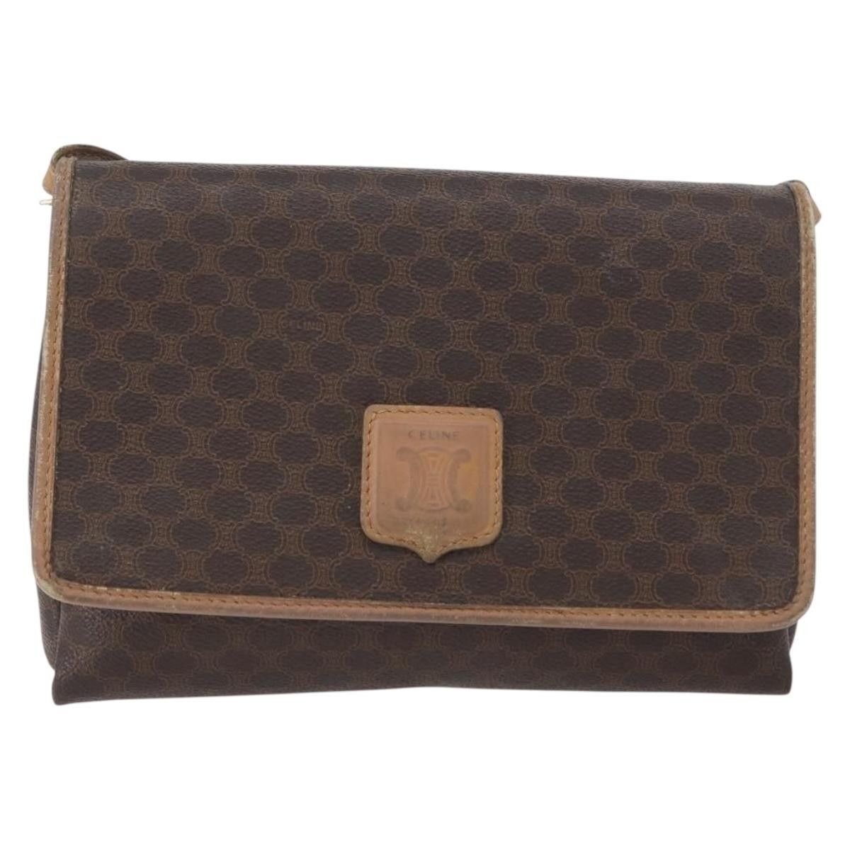 Celine Celine Vintage Macadam Canvas and Leather Size ONE SIZE - 1 Thumbnail