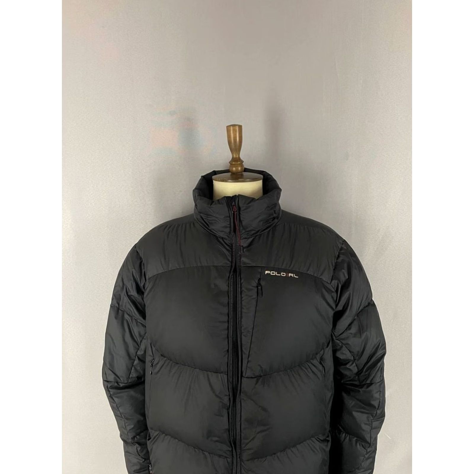 Polo Ralph Lauren Polo Ralph Lauren Mens Puffer Jacket XL Black Polyester Long Sleeve Jacket Size US XL / EU 56 / 4 - 4 Thumbnail