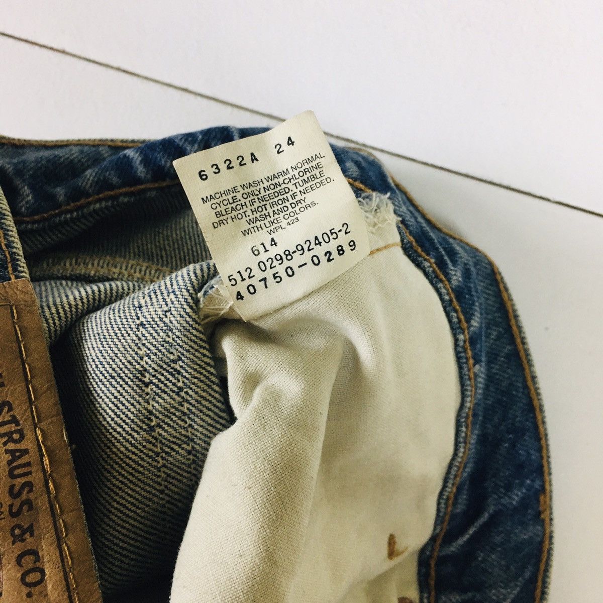 Levi's Vintage 90s Levi’s 540 Orange Tab Relaxed Fit Student Size US 29 - 12 Thumbnail