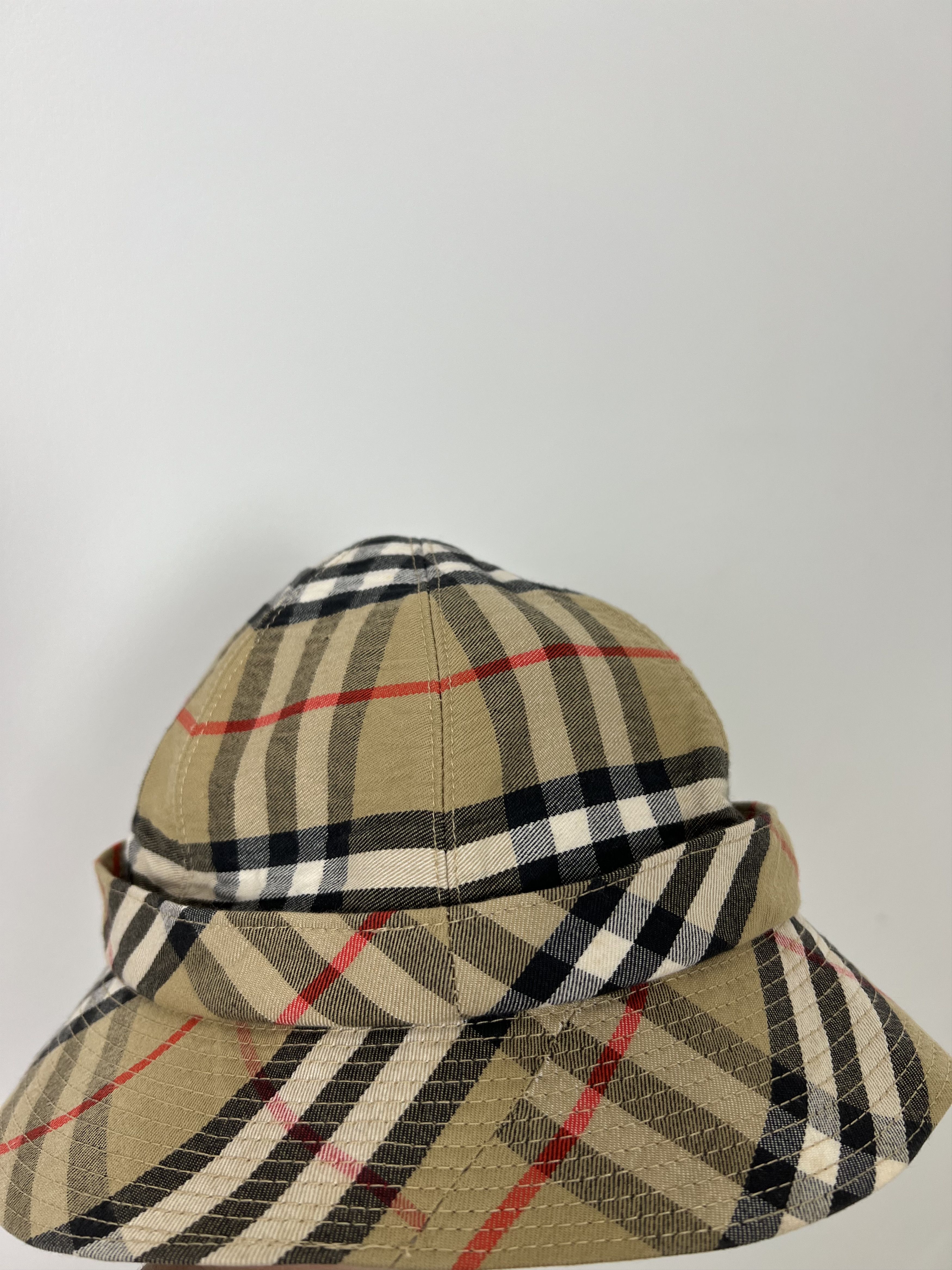 Burberry Burberry’s 90s Vintage Nova check Panama hat Size ONE SIZE - 2 Thumbnail
